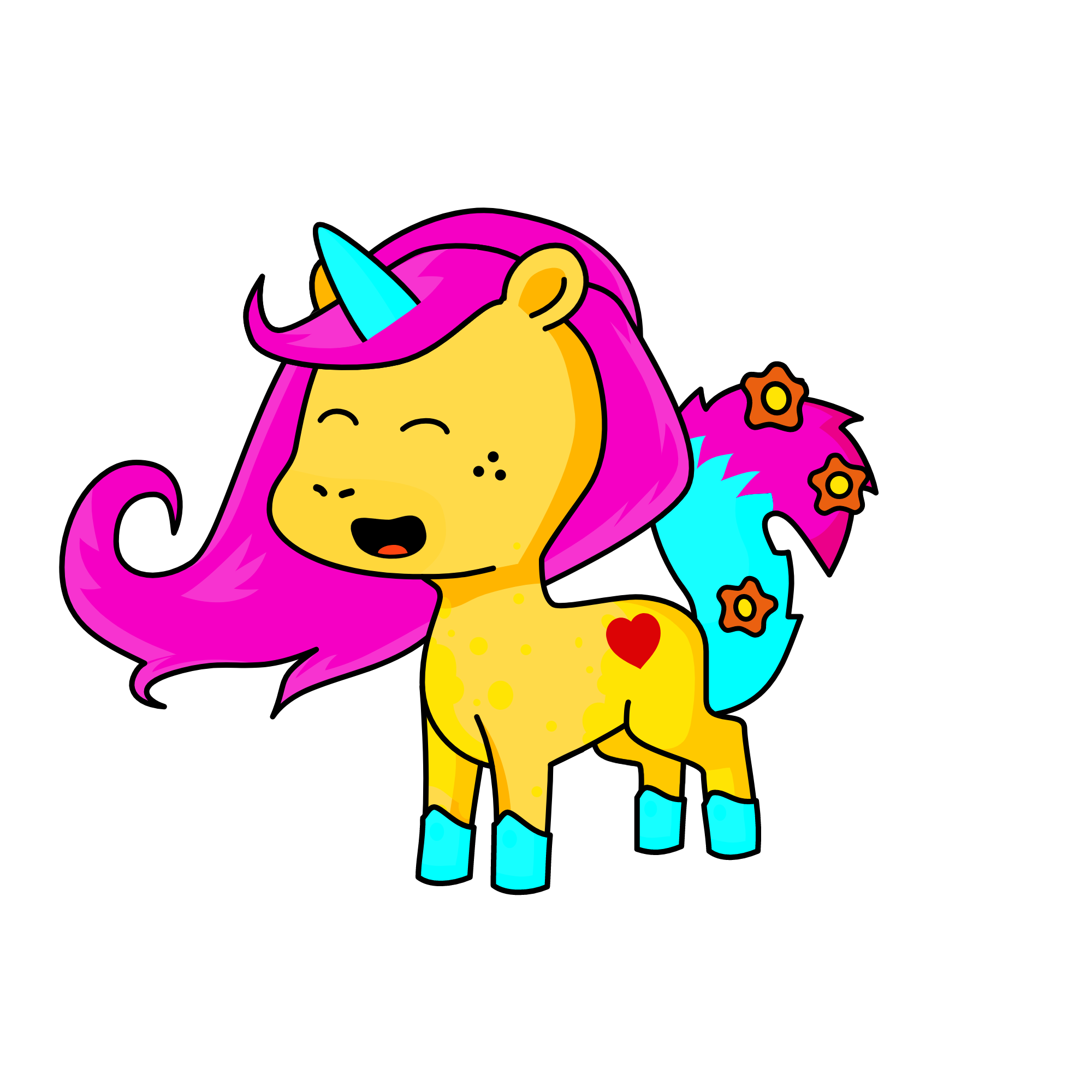 Magesty, the unicorn