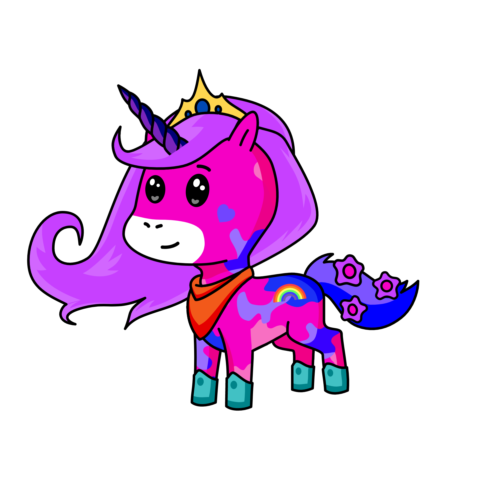 flurry love, the unicorn