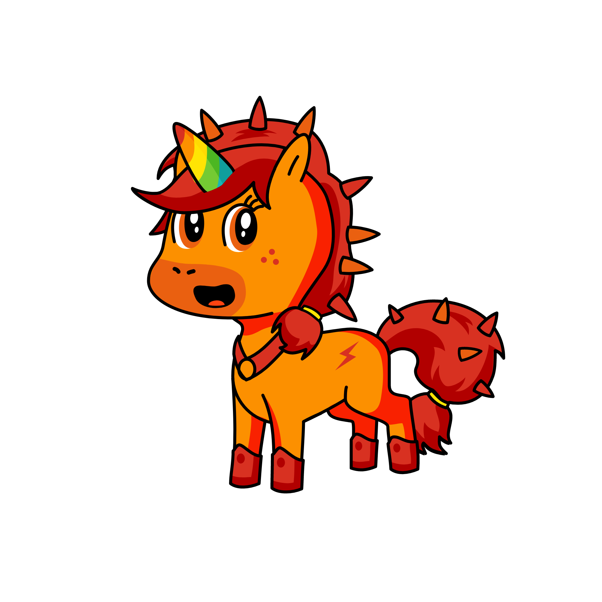 STORM QUEEN, the unicorn
