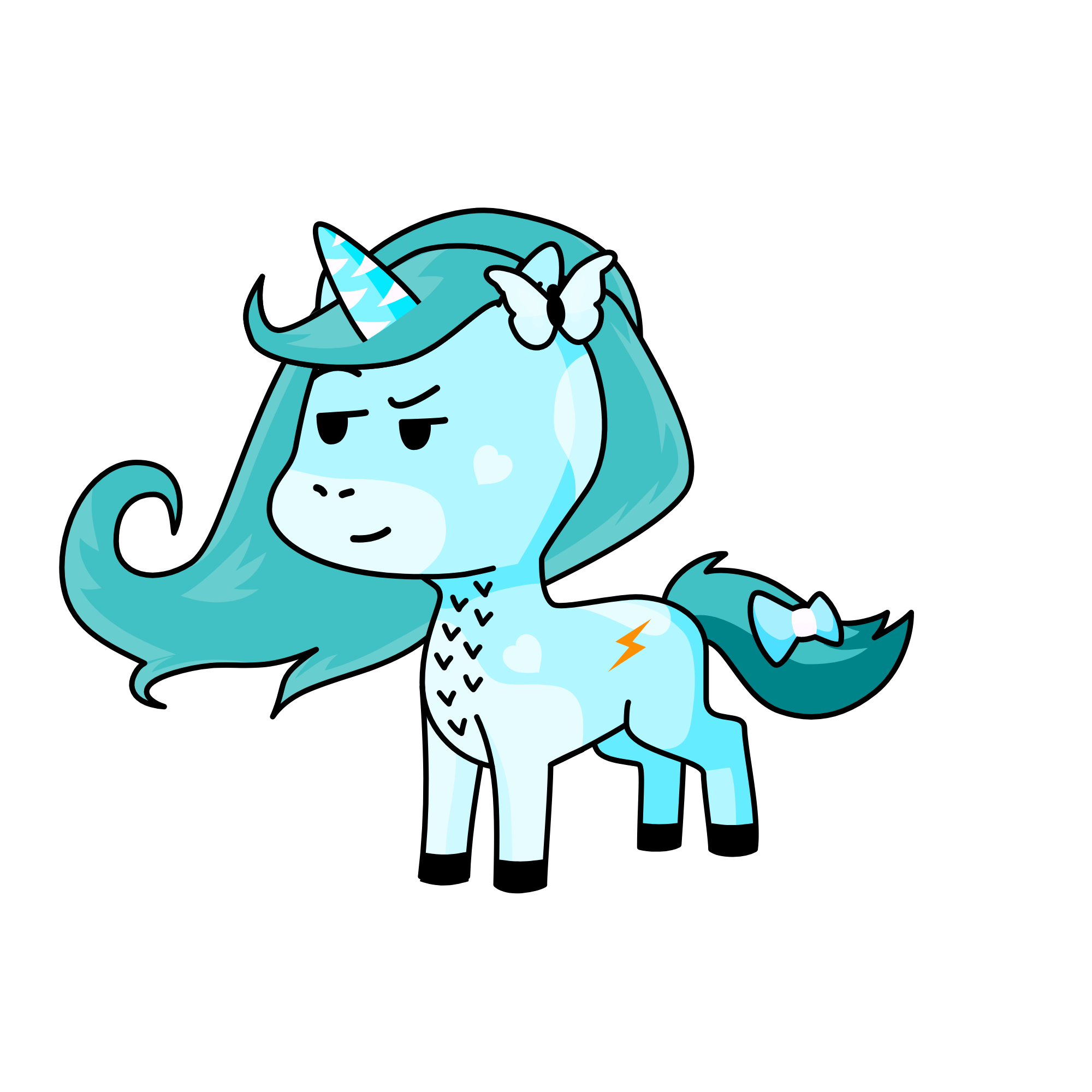 Flash, the unicorn