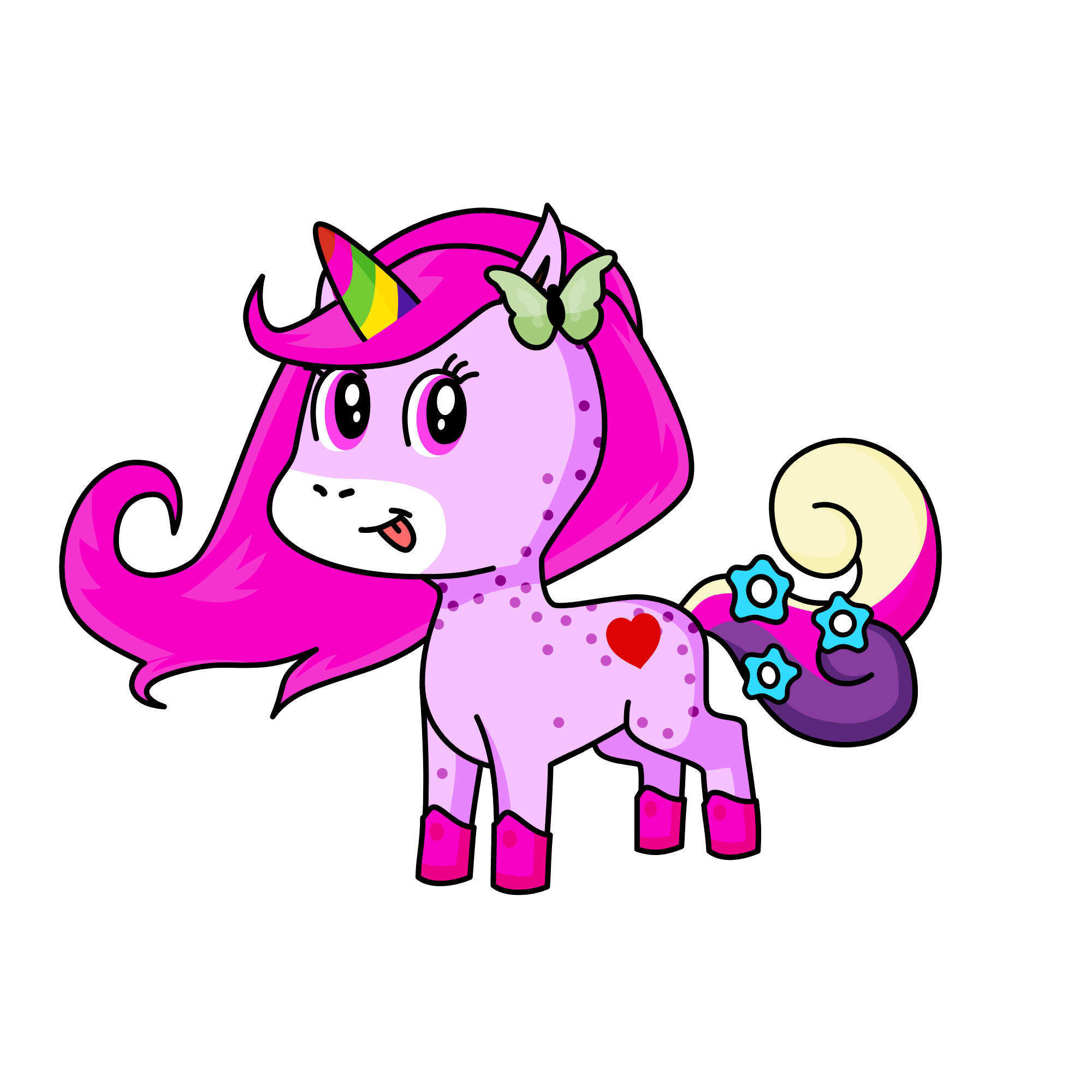 hiba, the unicorn