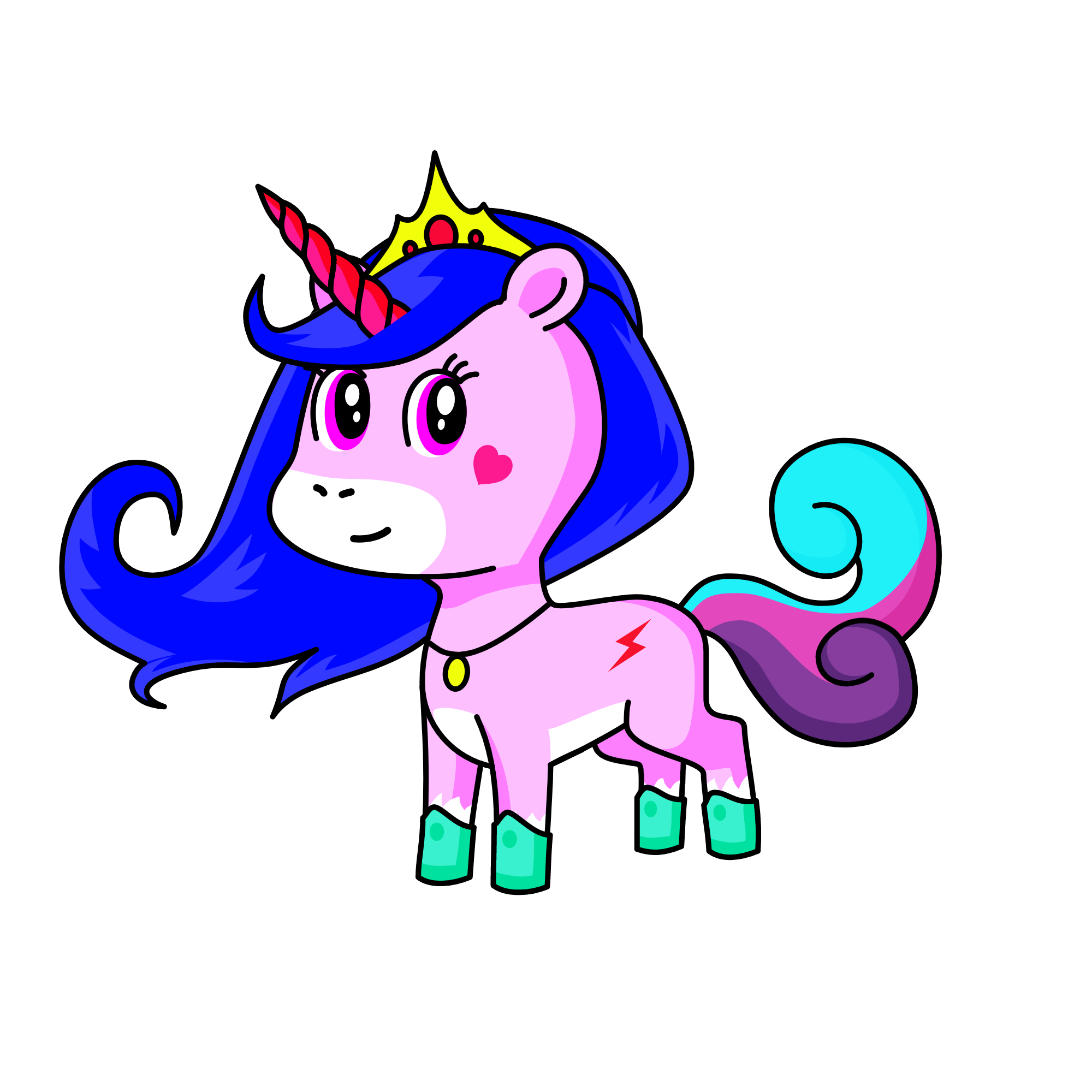 elsa, the unicorn