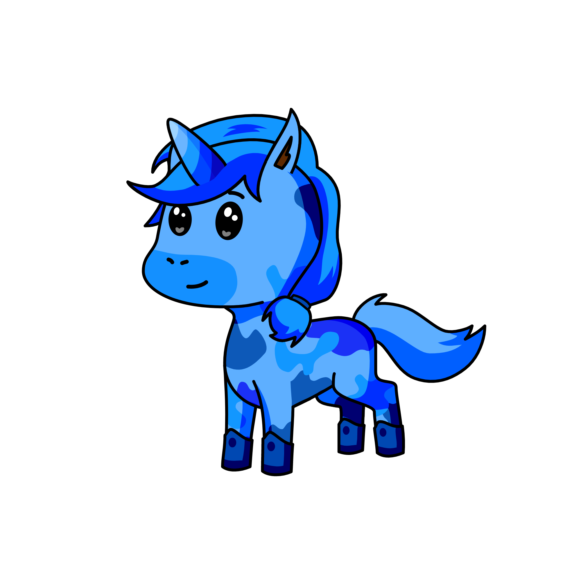 Sky, the unicorn
