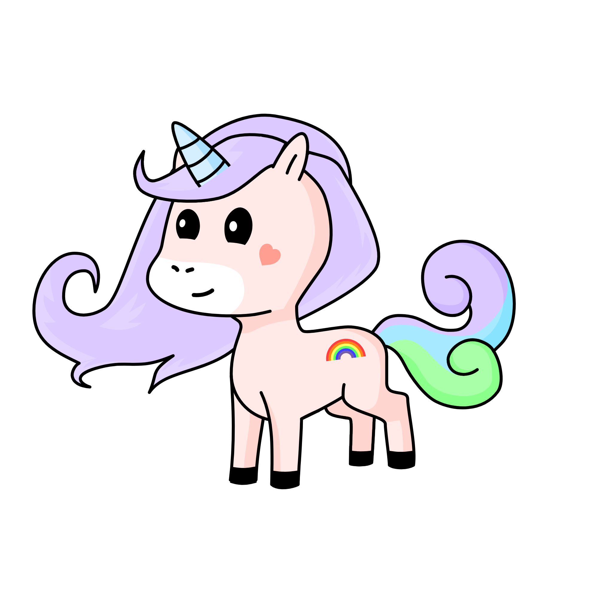 pastelkawaii!!!!!!, the unicorn