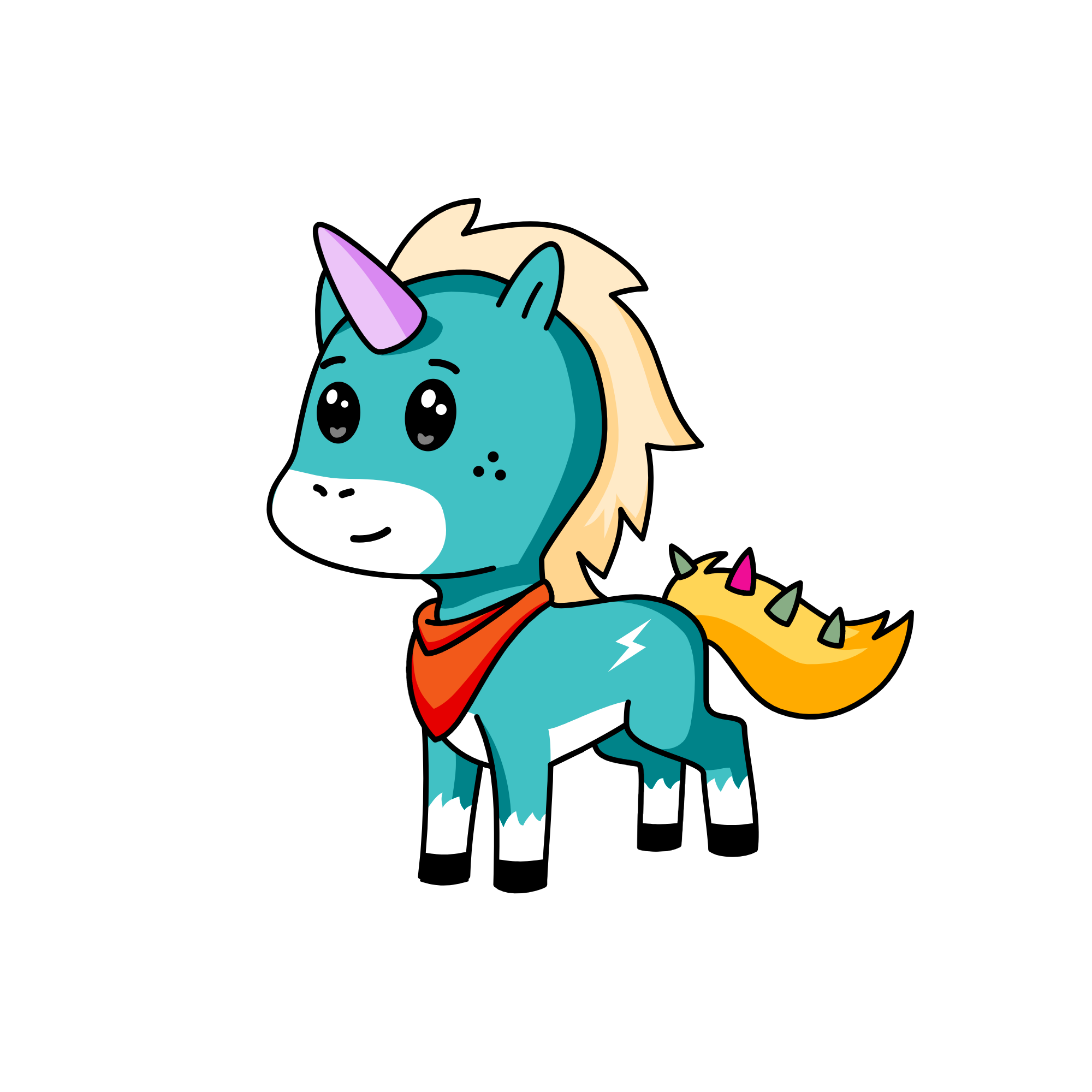 David, the unicorn