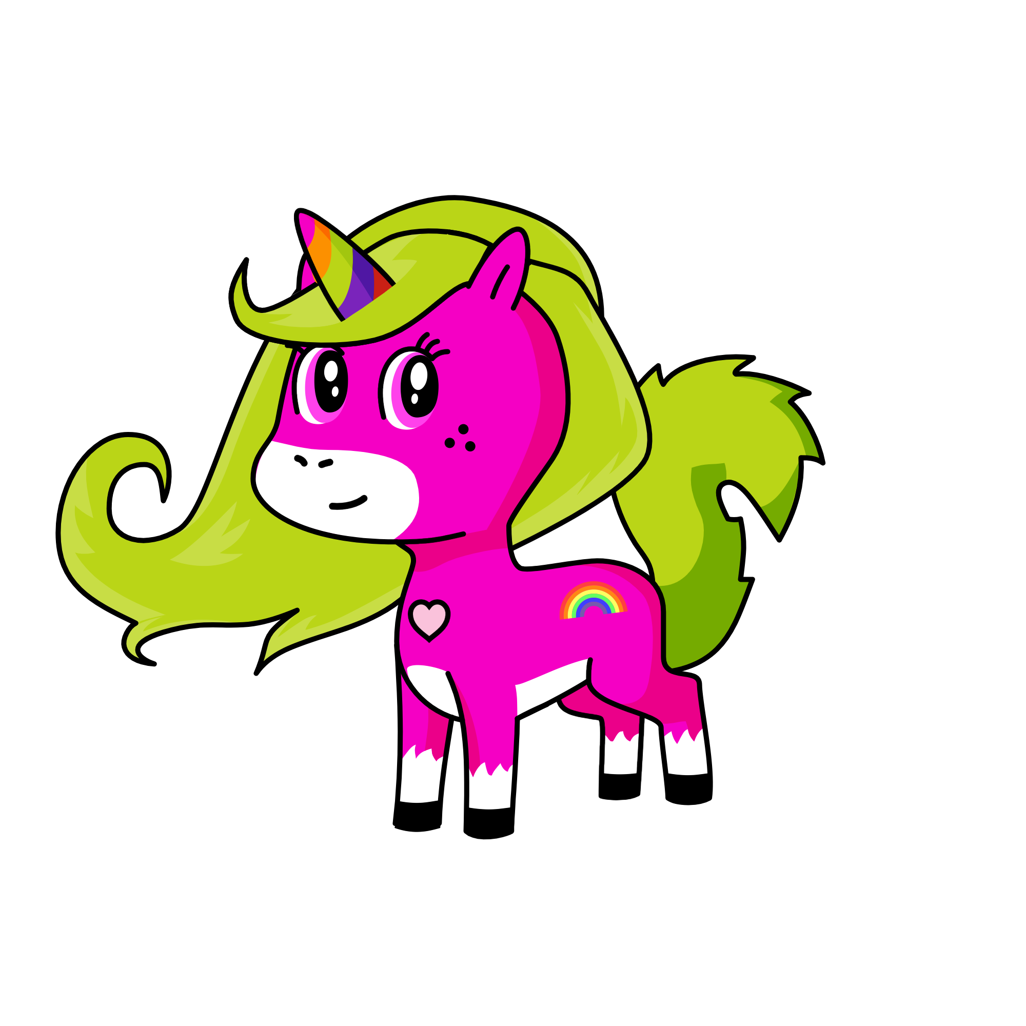 Diana, the unicorn