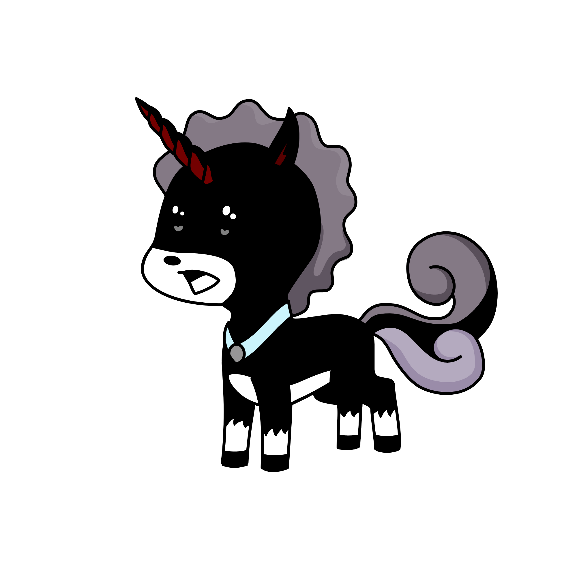 Shadow, the unicorn