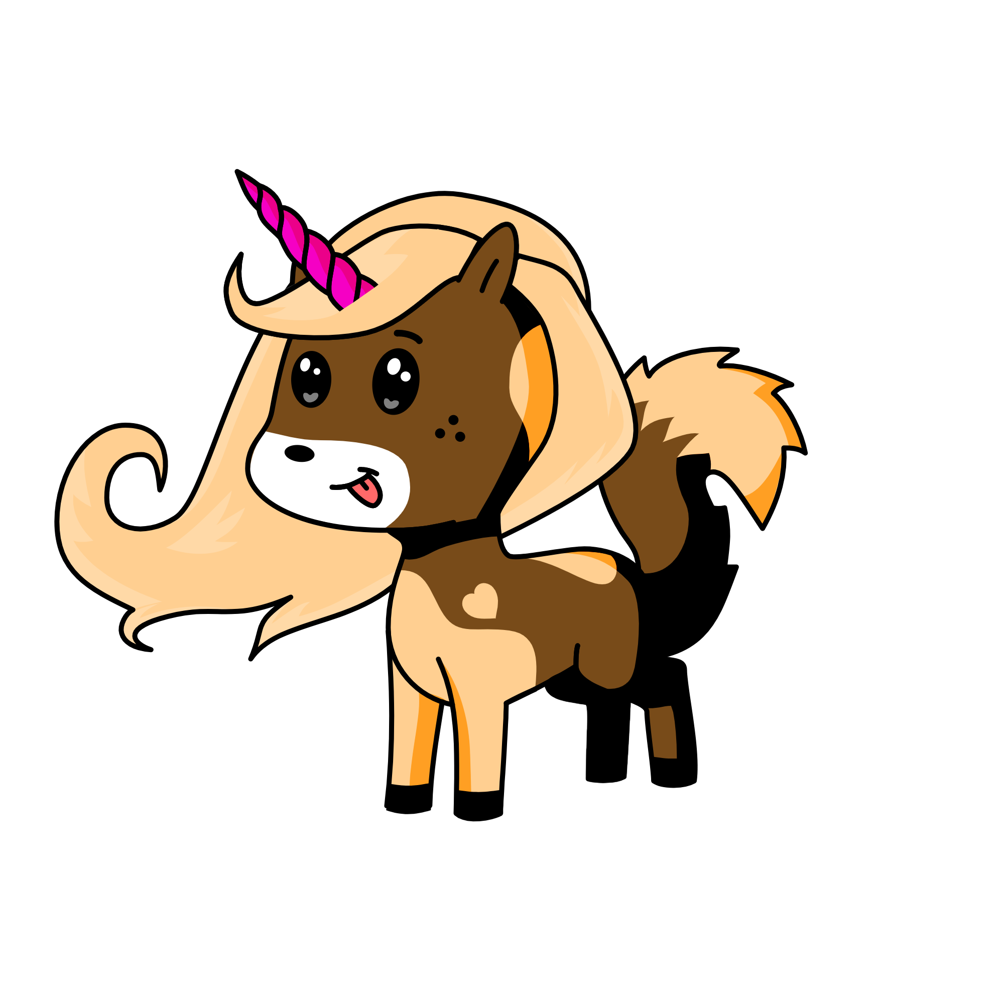 Unicorn Puppy , the unicorn