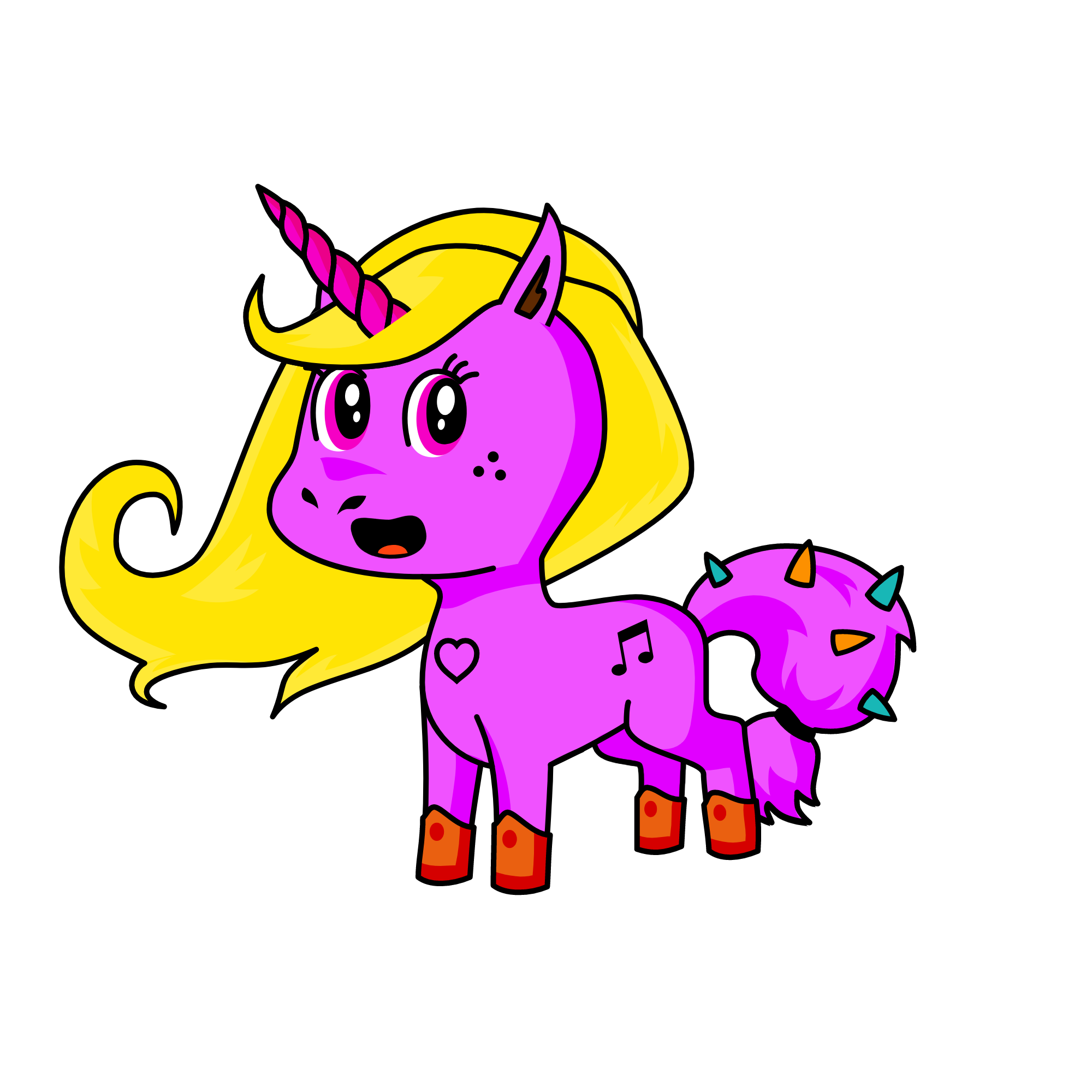 bublegum, the unicorn