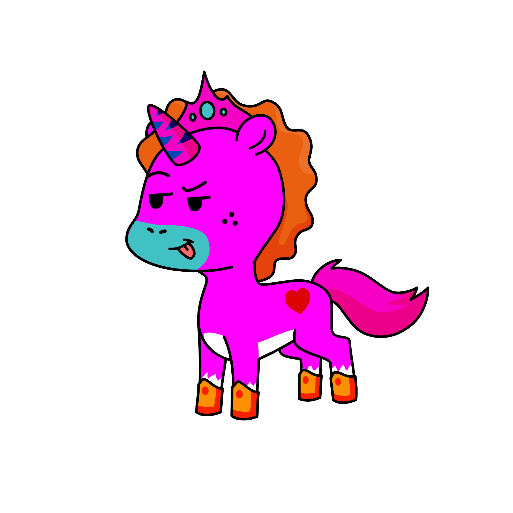 ma,aaaa, the unicorn