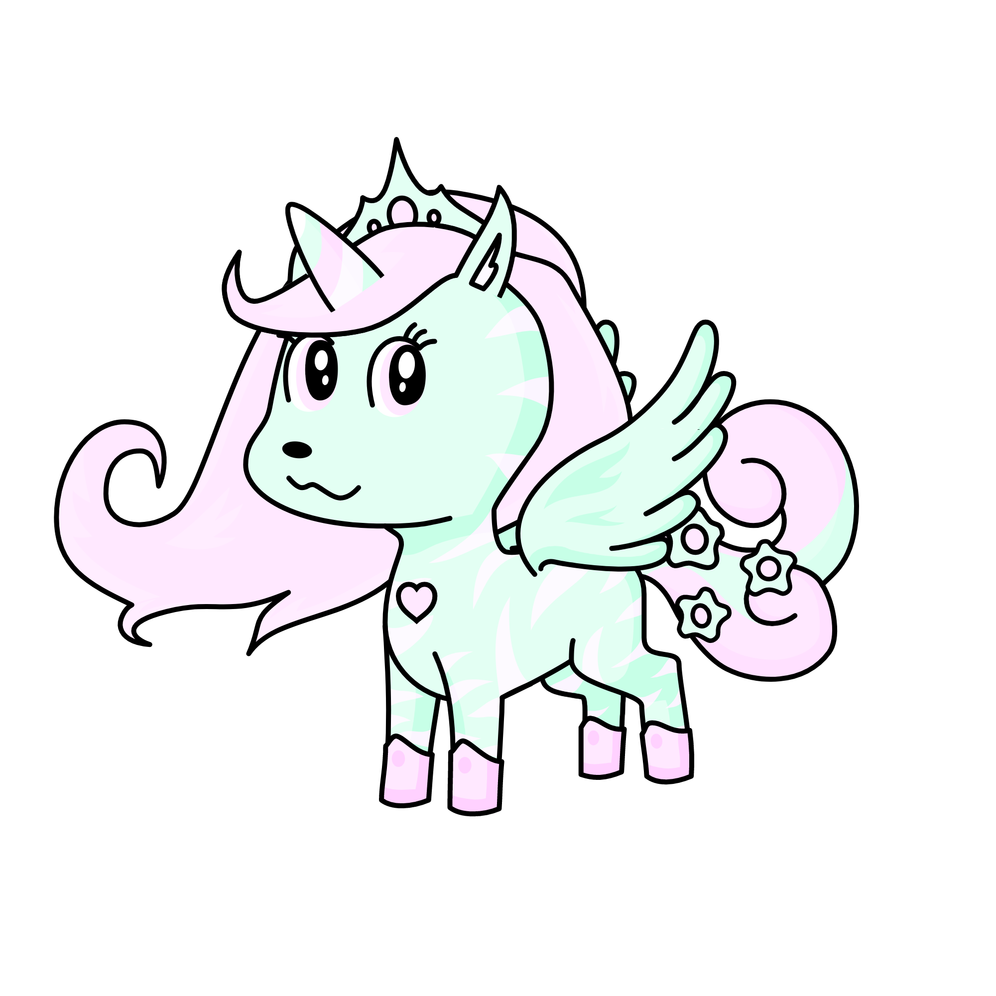 snowey, the unicorn