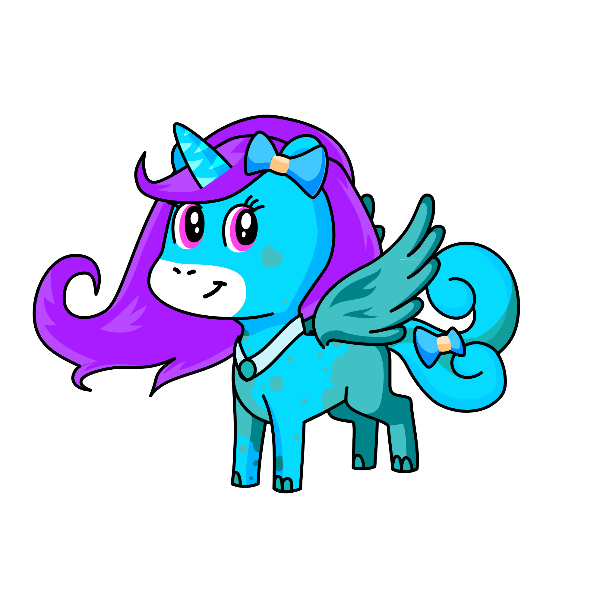 Raindrop, the unicorn