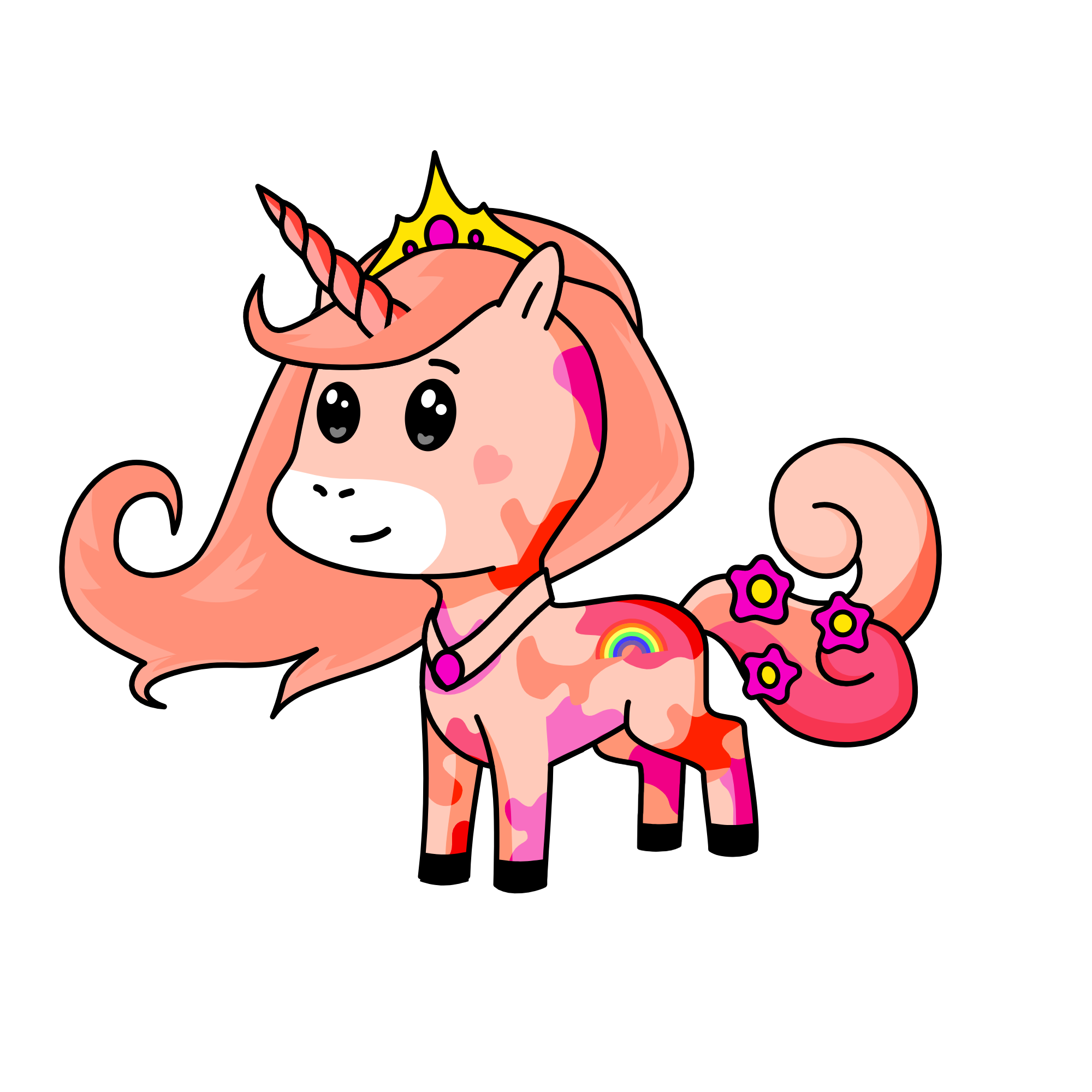 strawberry, the unicorn