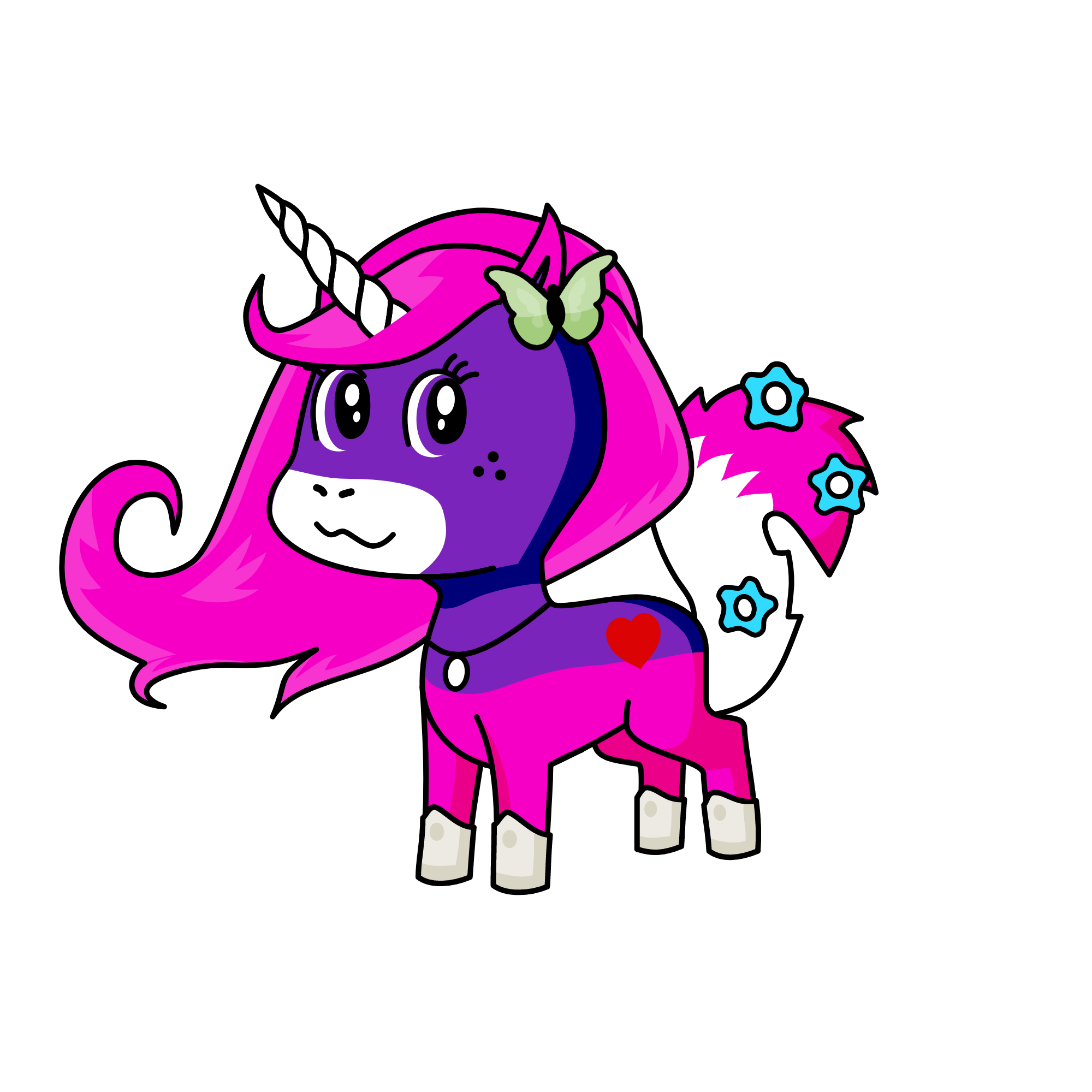 kassidy, the unicorn