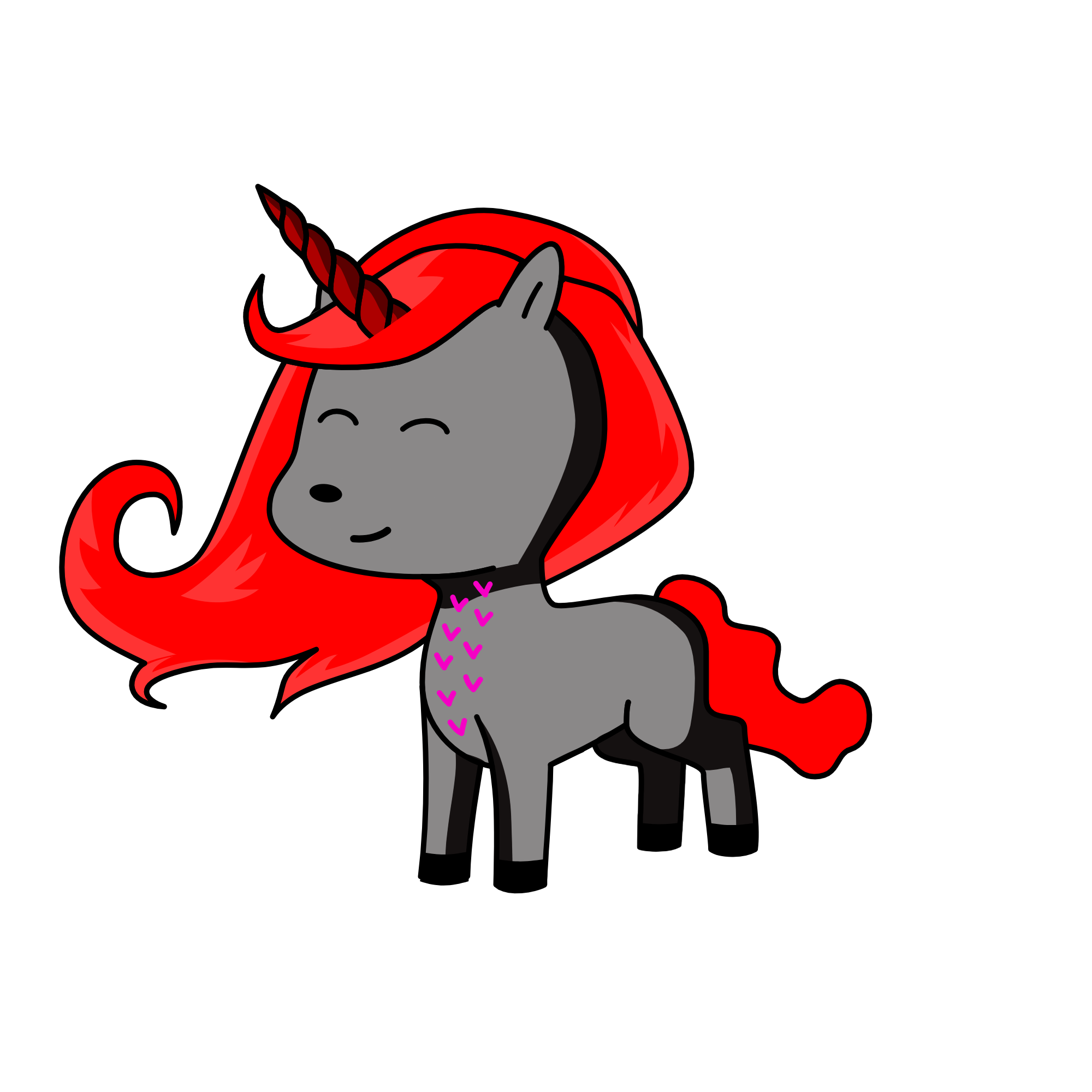 Moon, the unicorn