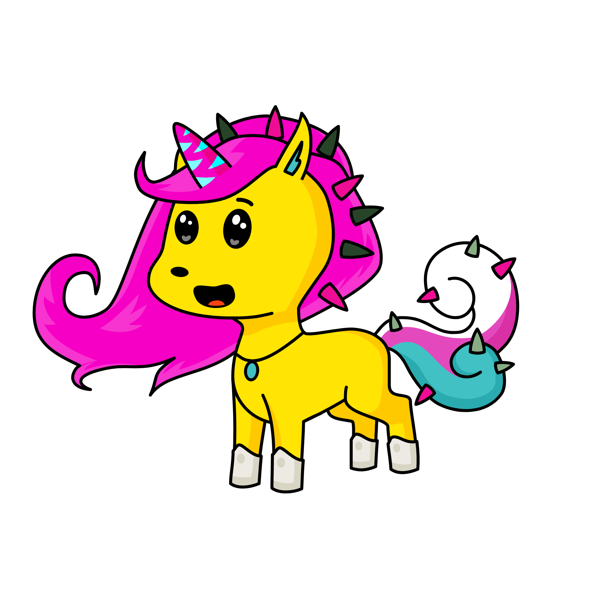olive, the unicorn
