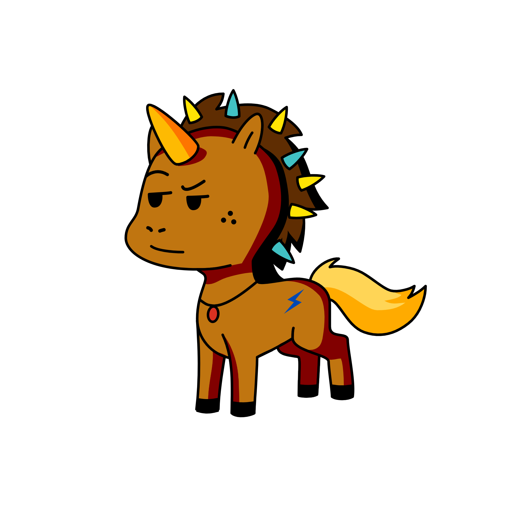 dhek, the unicorn