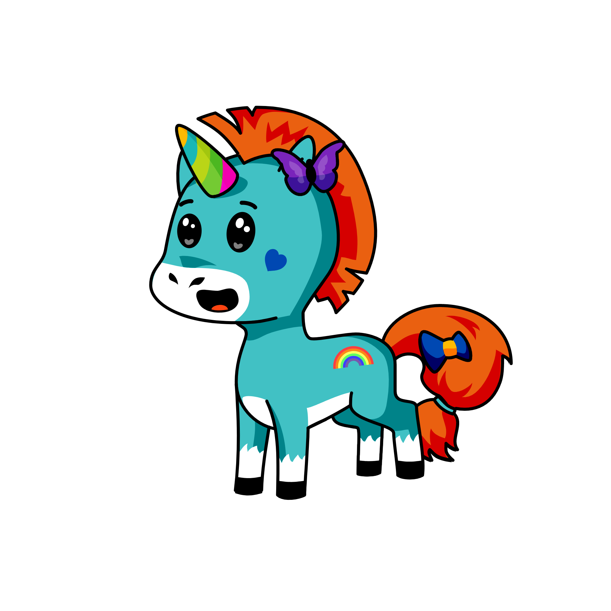 rainbow light, the unicorn