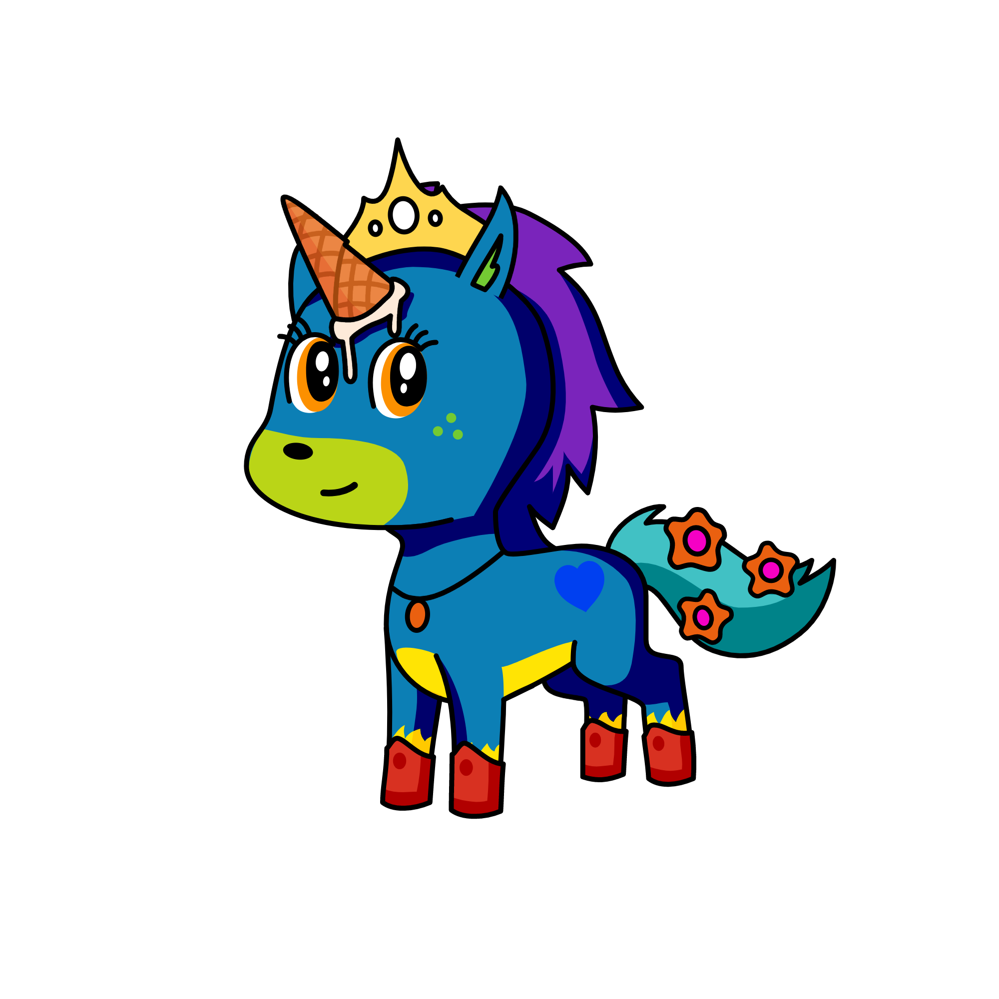 Light, the unicorn