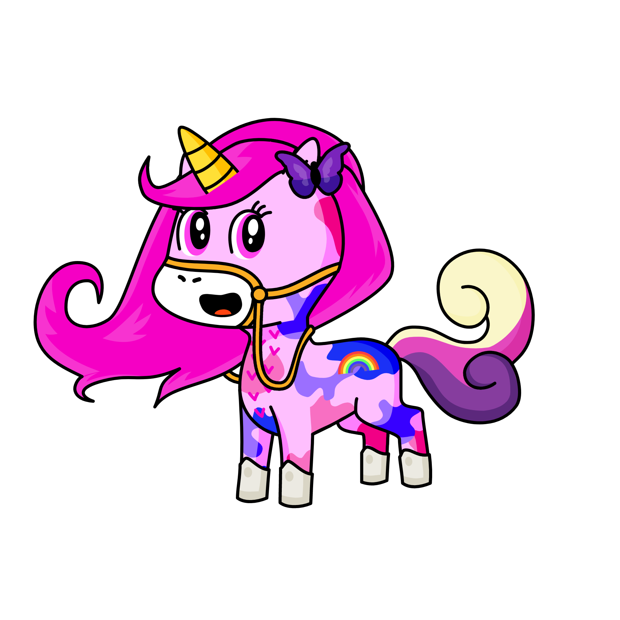 pinki pay, the unicorn