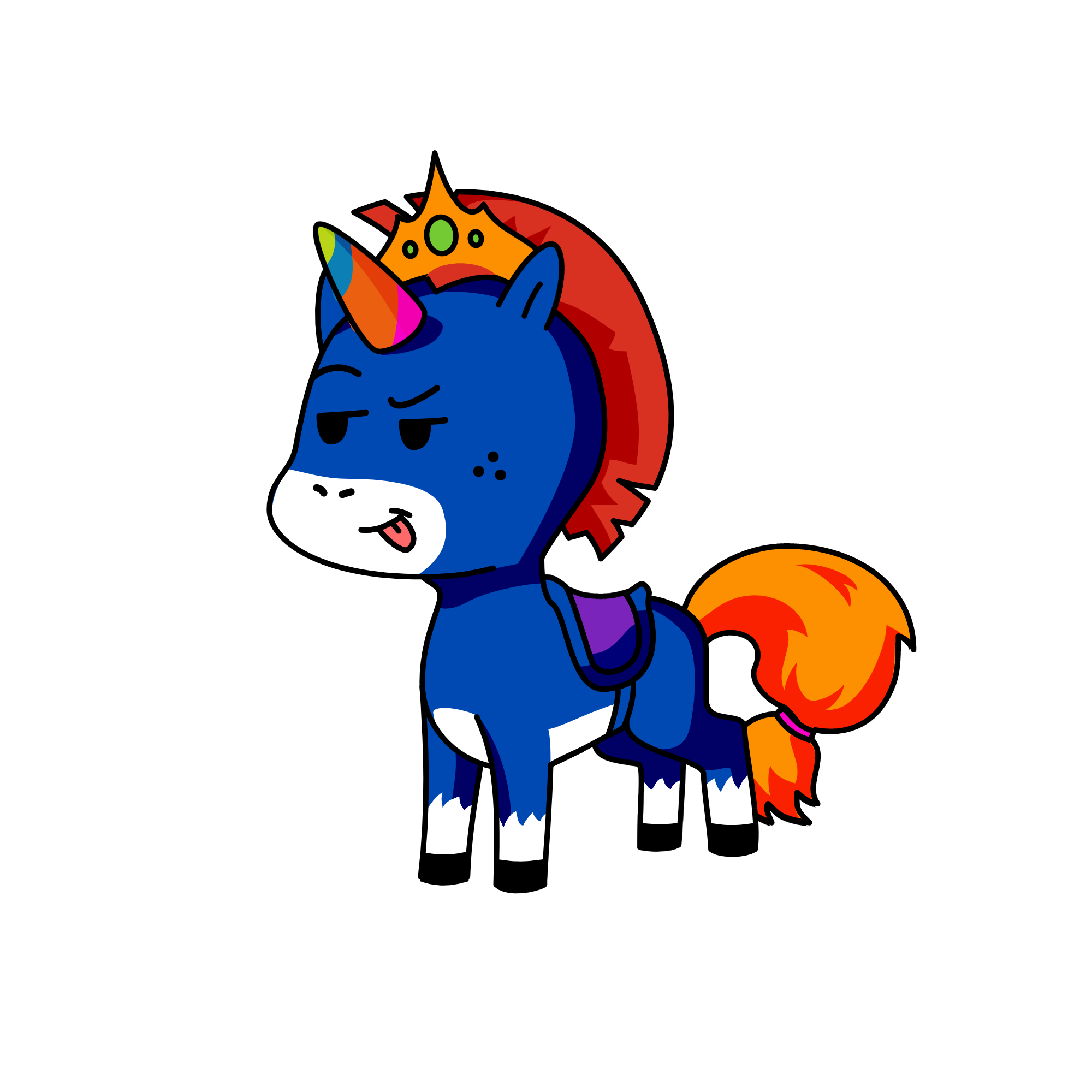 o, the unicorn