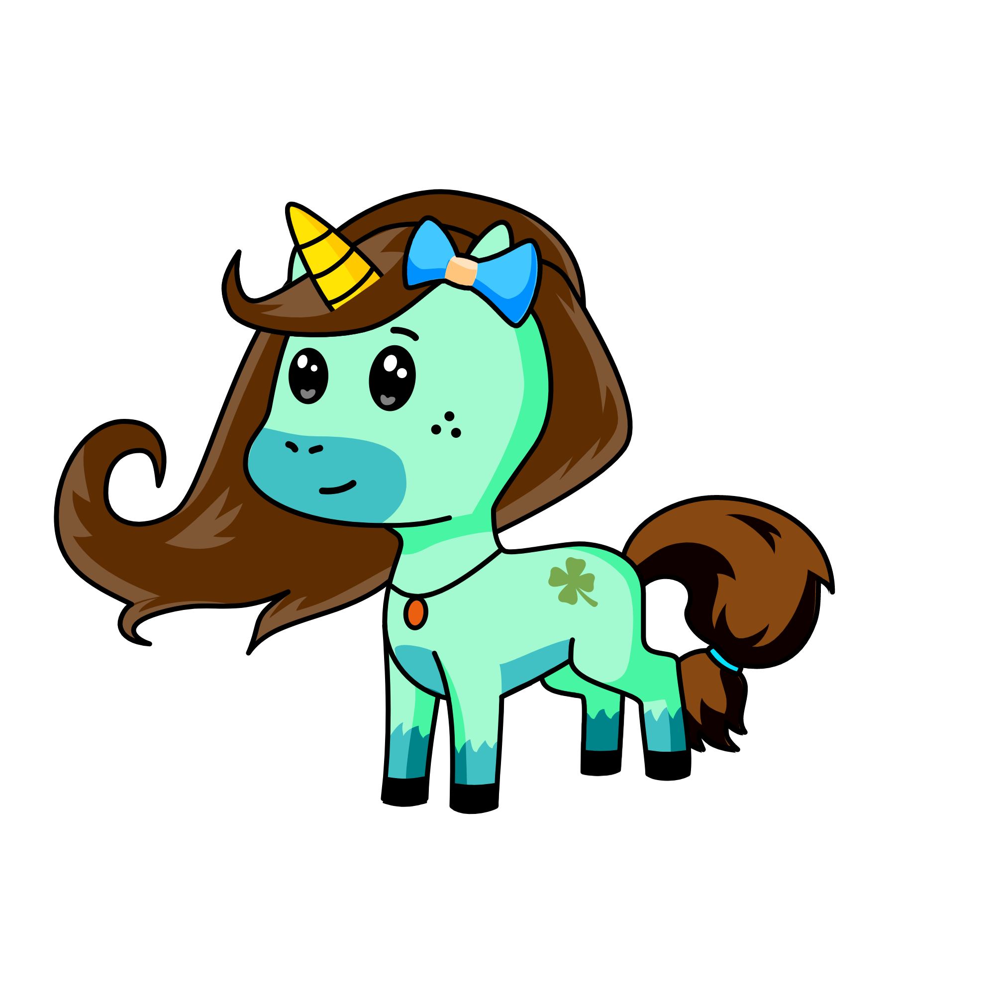 winter, the unicorn