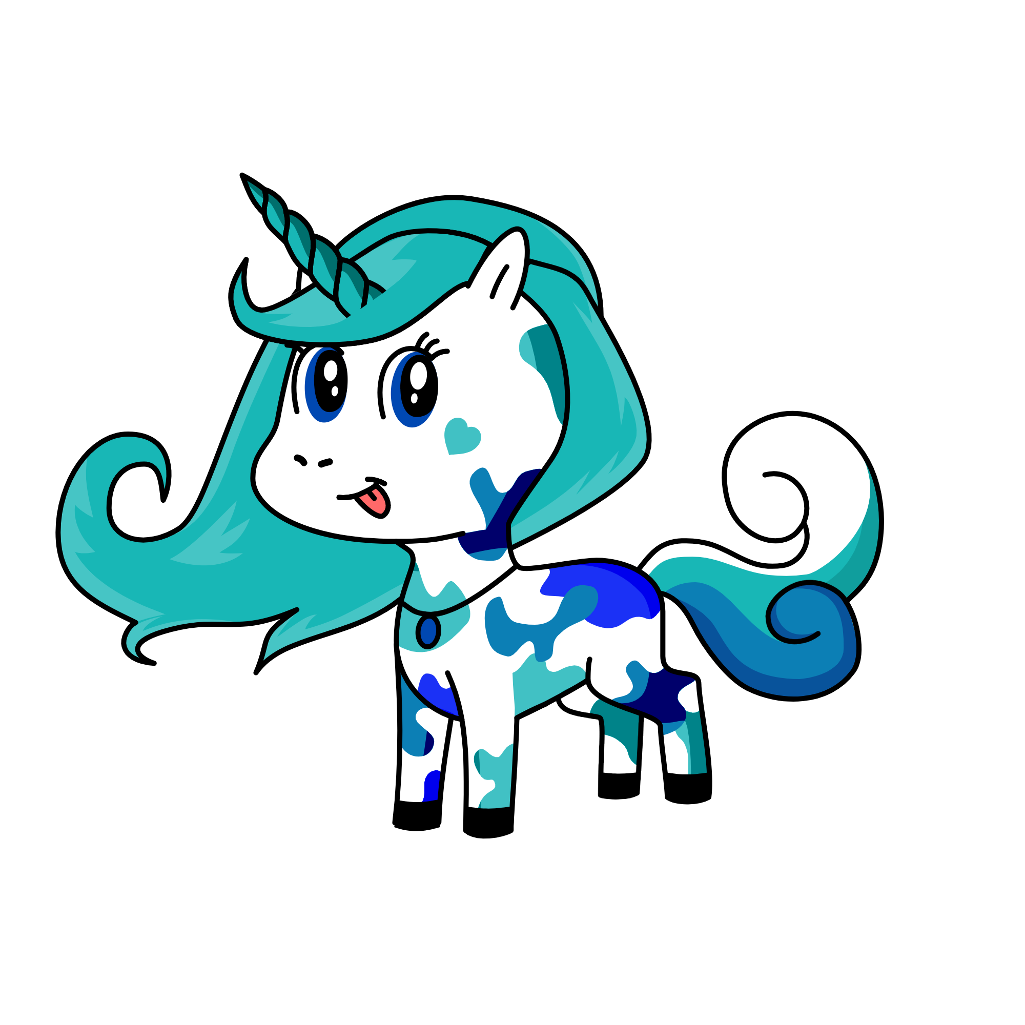 glacier, the unicorn