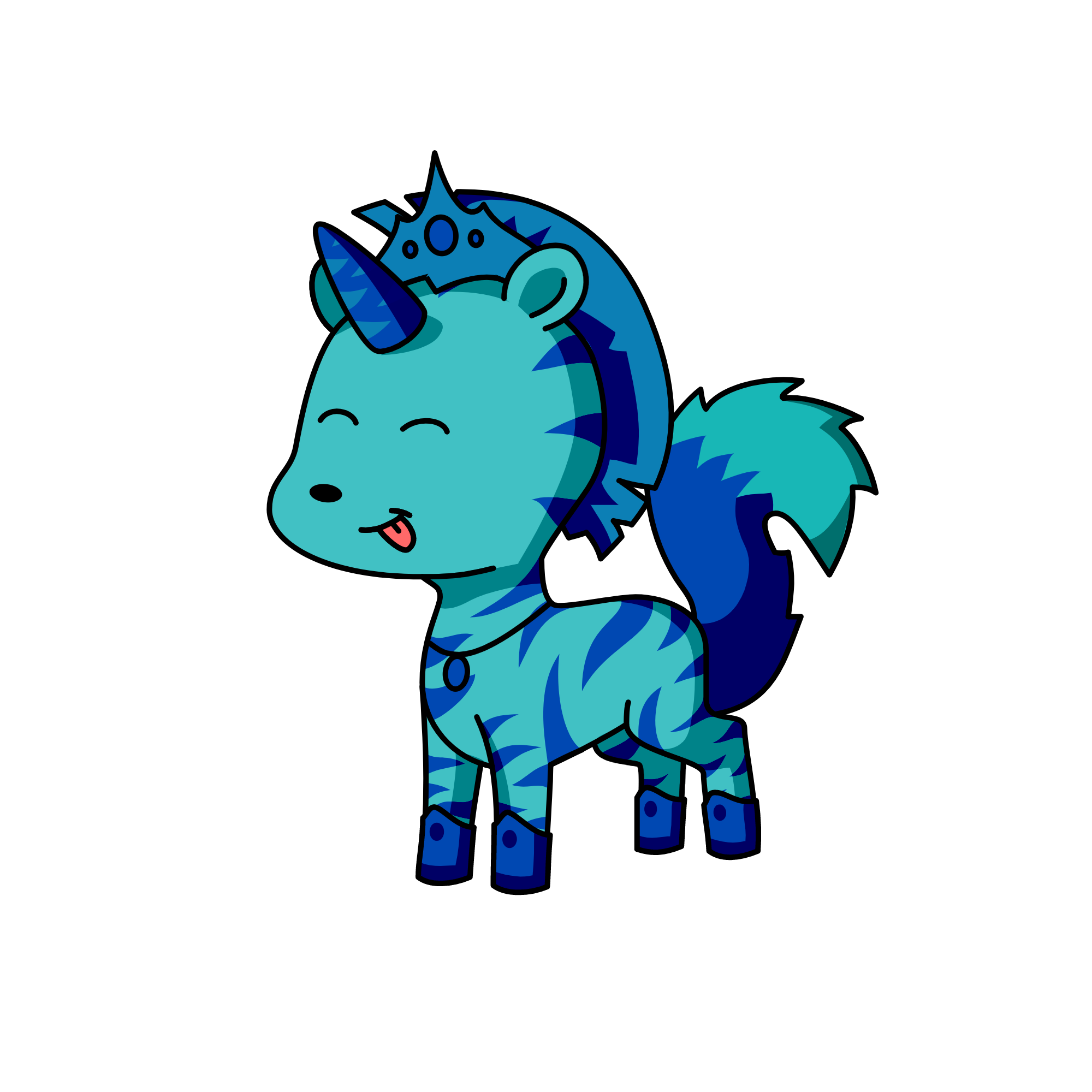wave, the unicorn