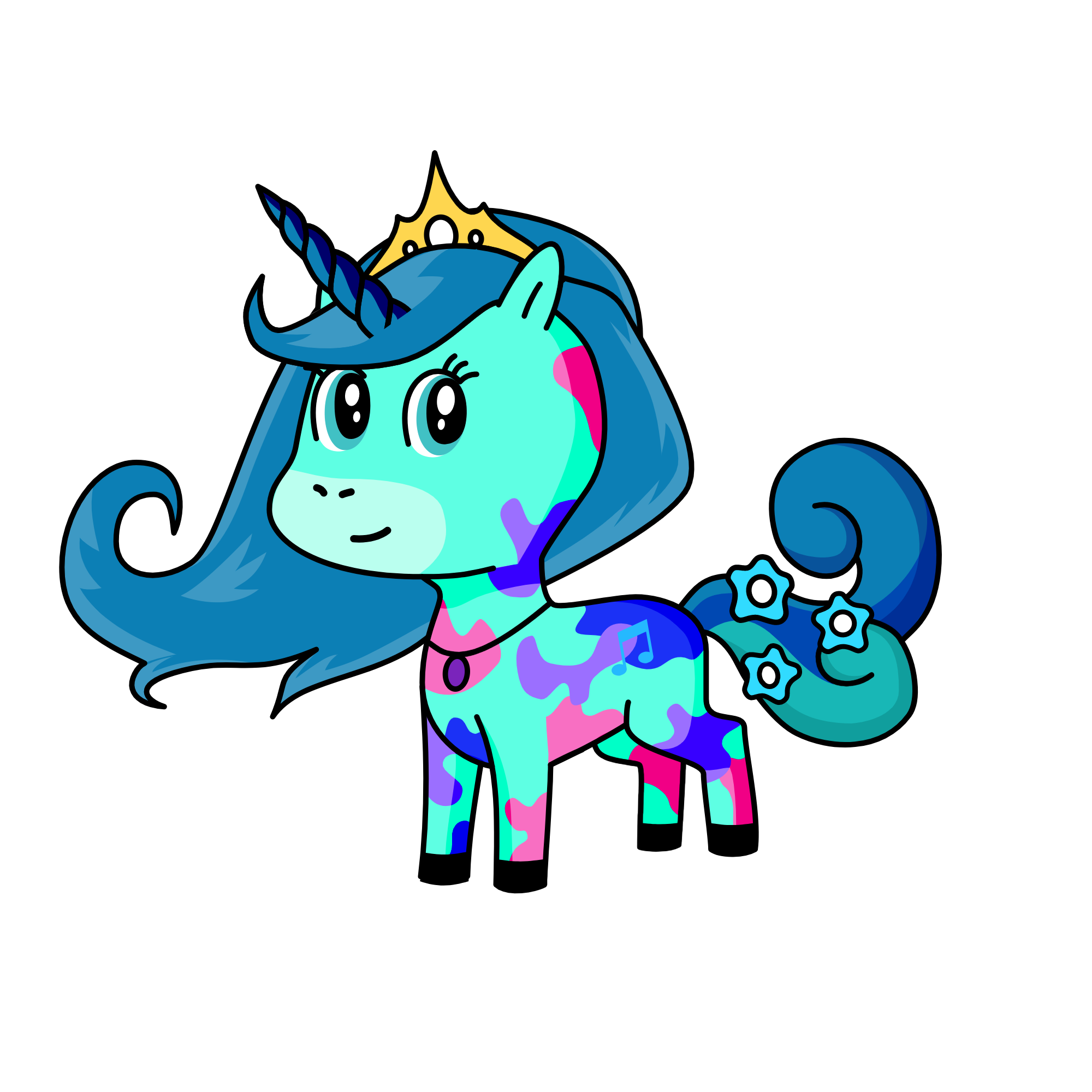 Luna, the unicorn