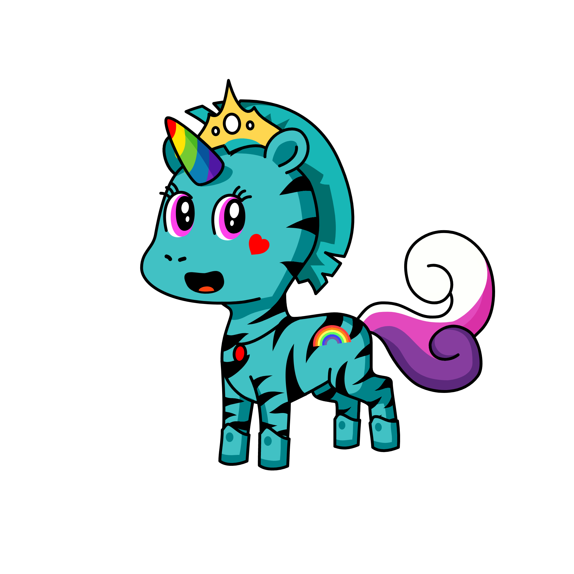 efw teahunpboiui, the unicorn