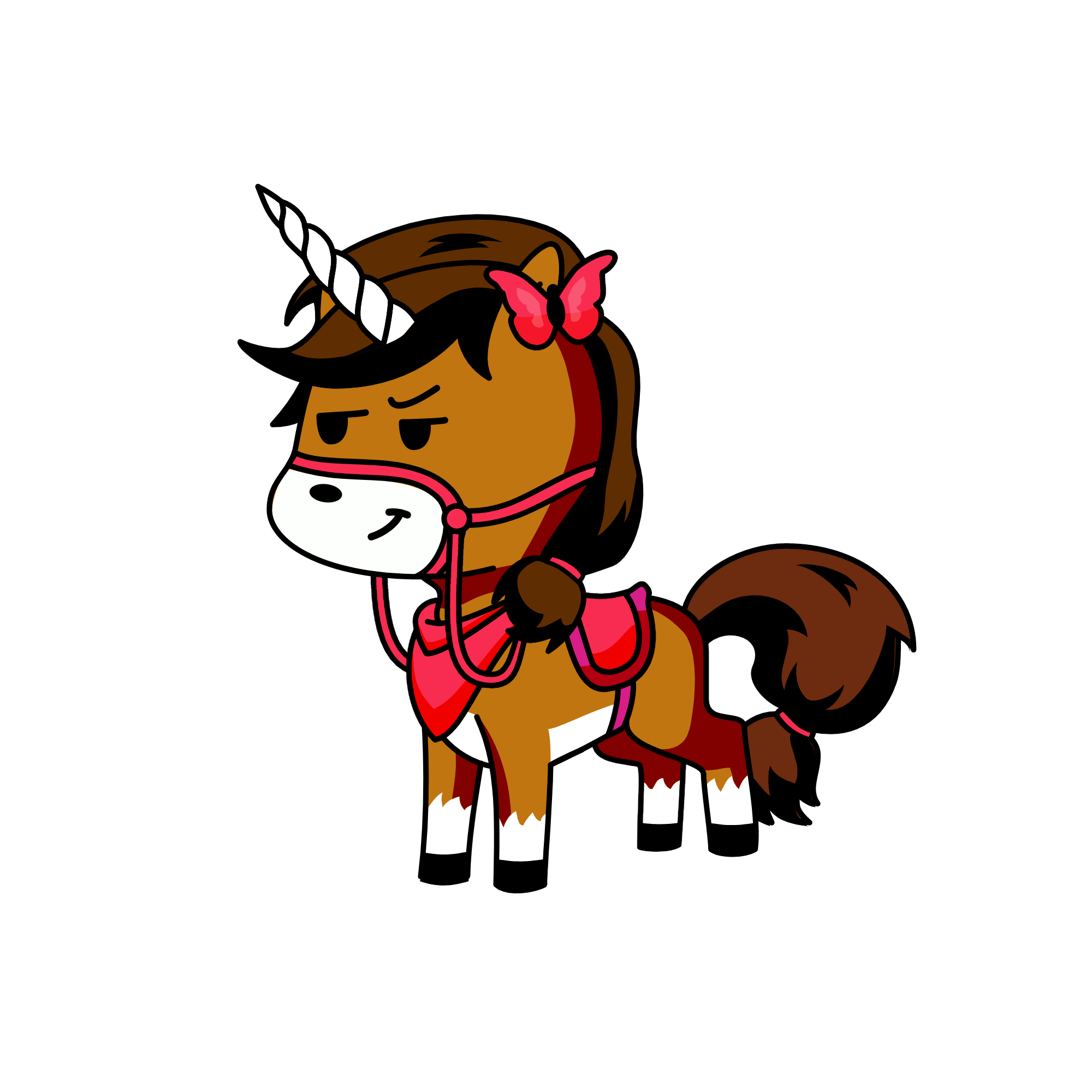 Pinkie, the unicorn