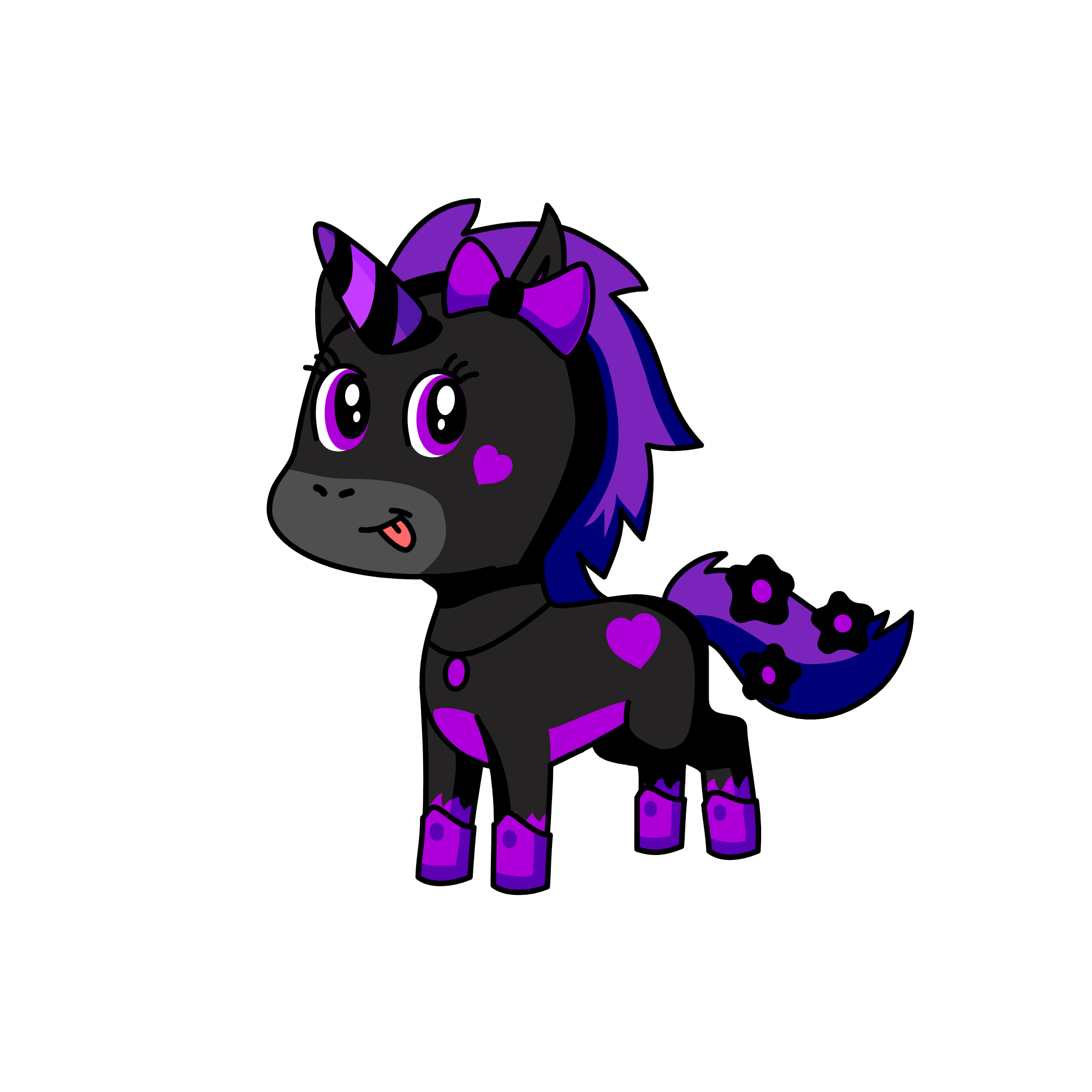 Night Fire, the unicorn