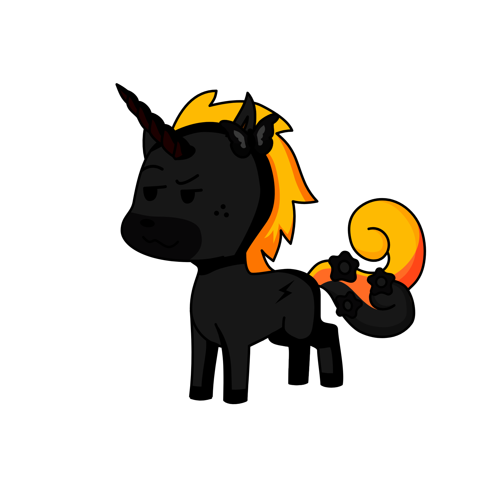 Cat Noir, the unicorn