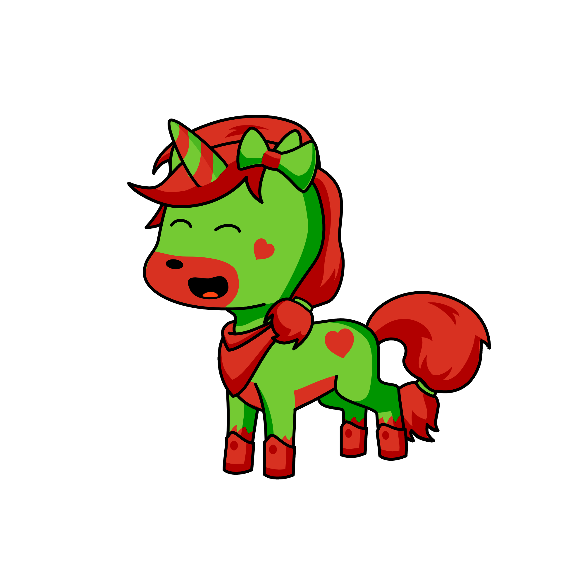 Holly, the unicorn