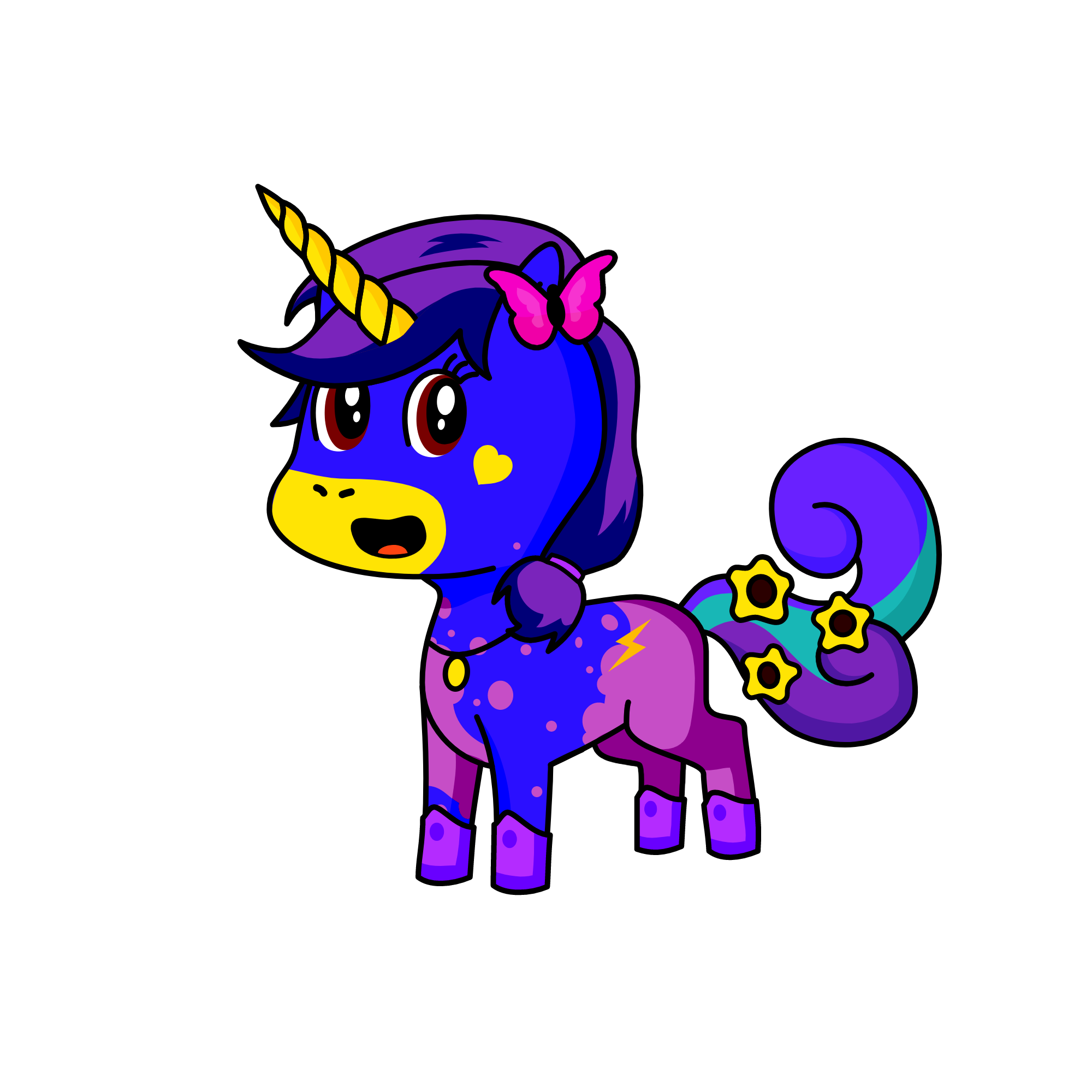 Ansleighcorn, the unicorn