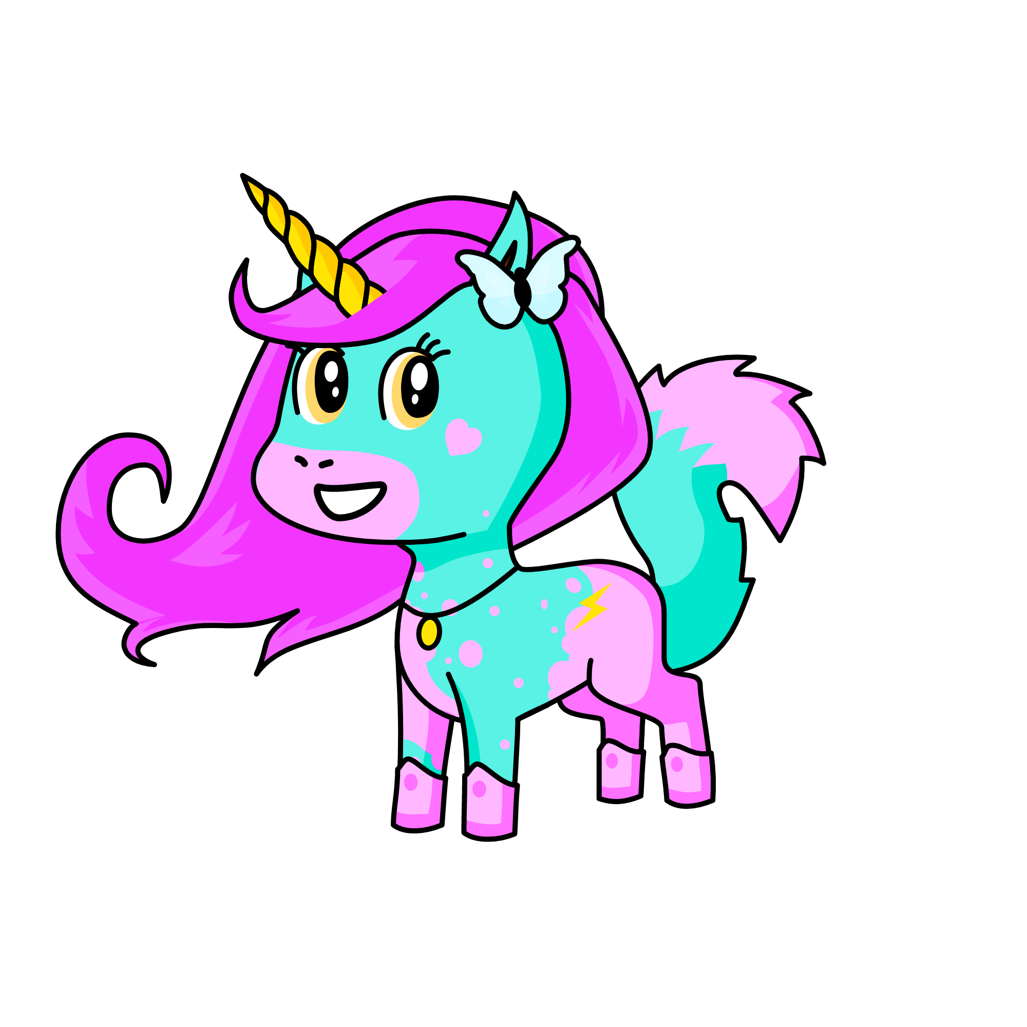 mya, the unicorn