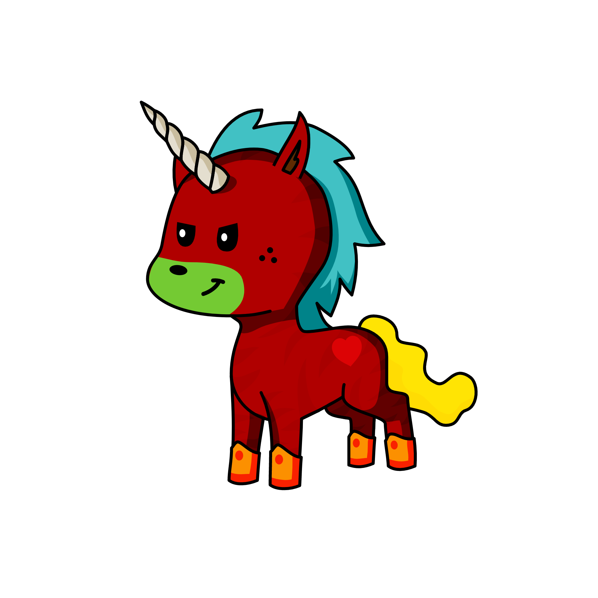 3rdedee, the unicorn