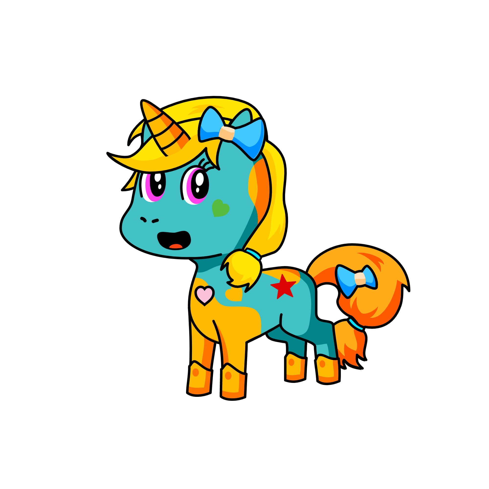 bella, the unicorn