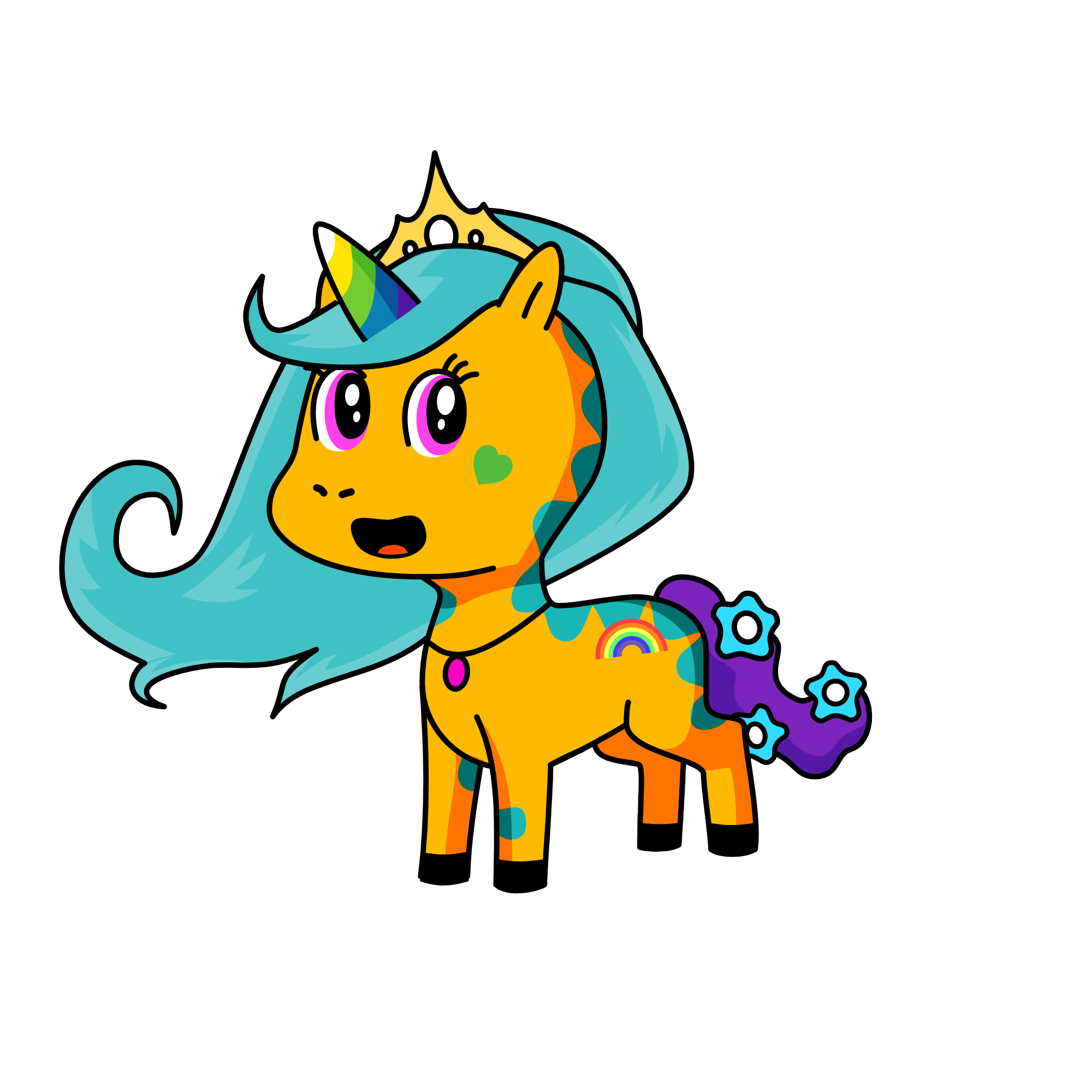 bella, the unicorn