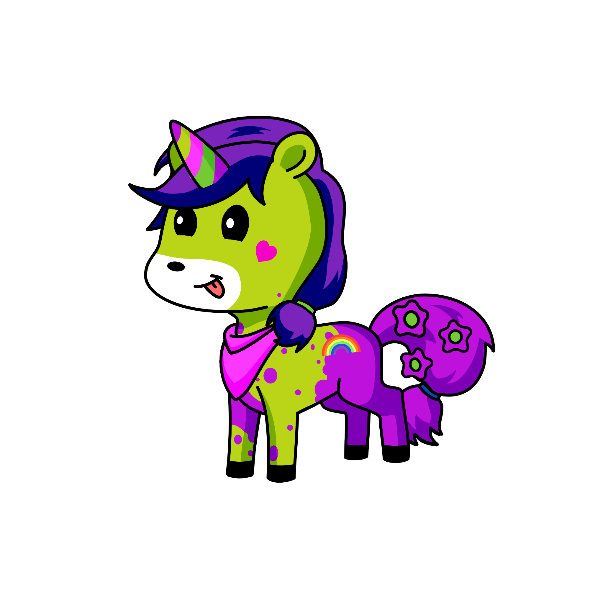 Lucky, the unicorn