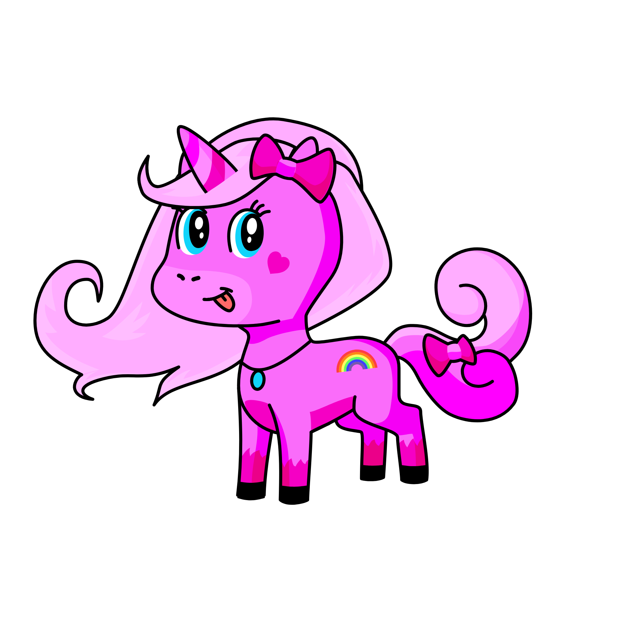cotton candy, the unicorn