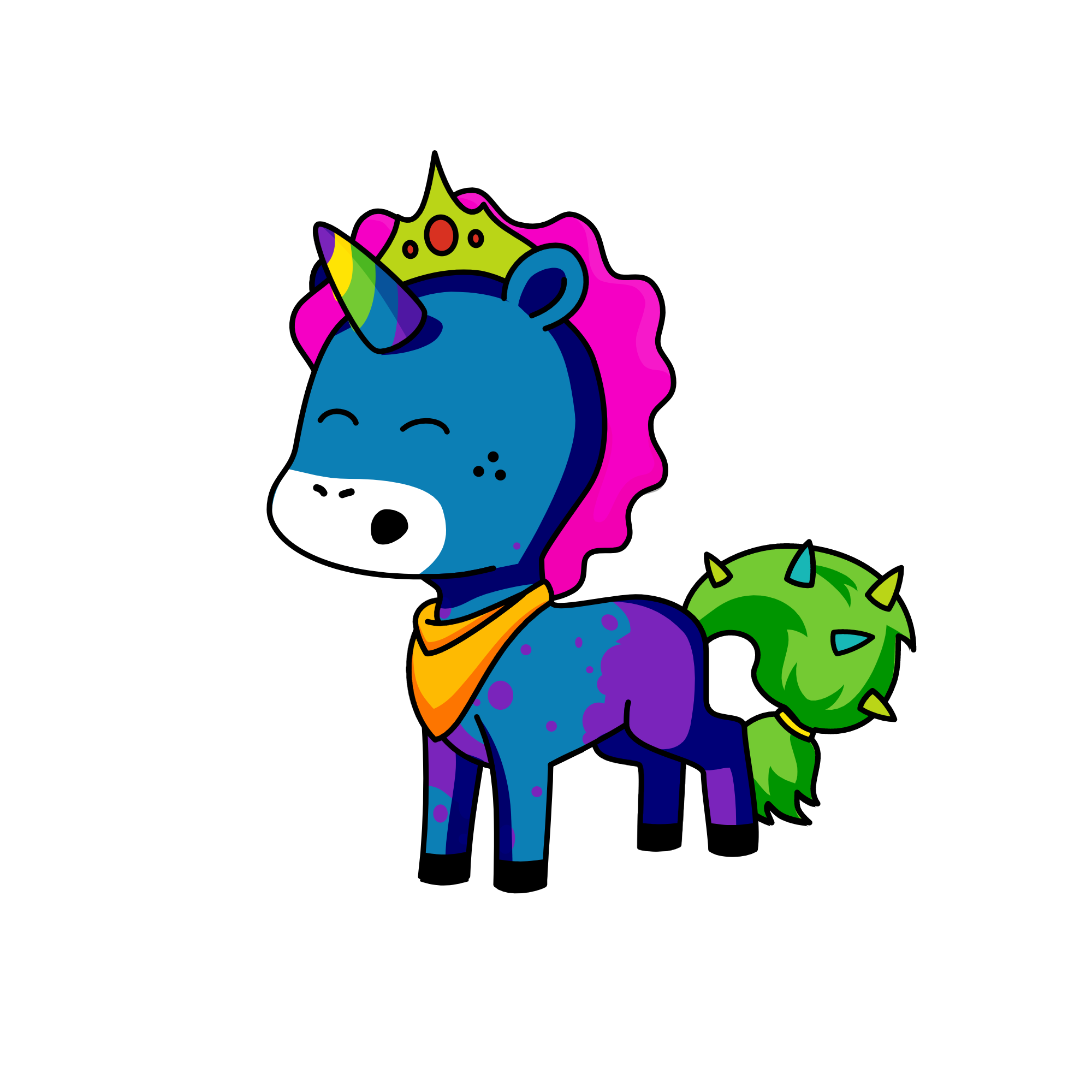 mia, the unicorn