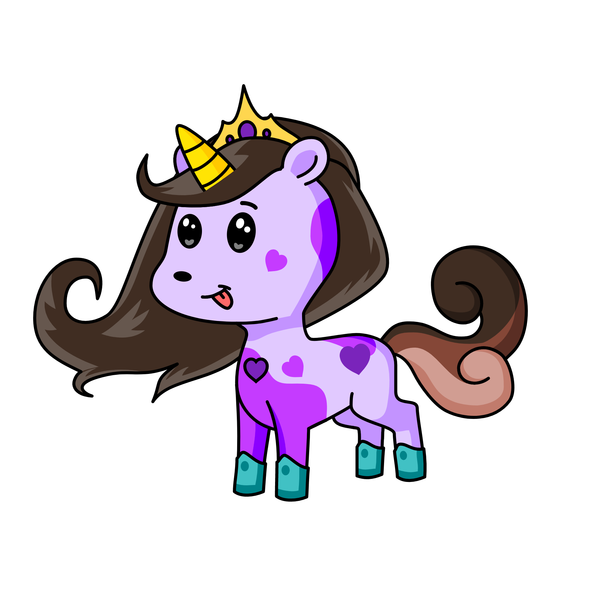 Saskia, the unicorn