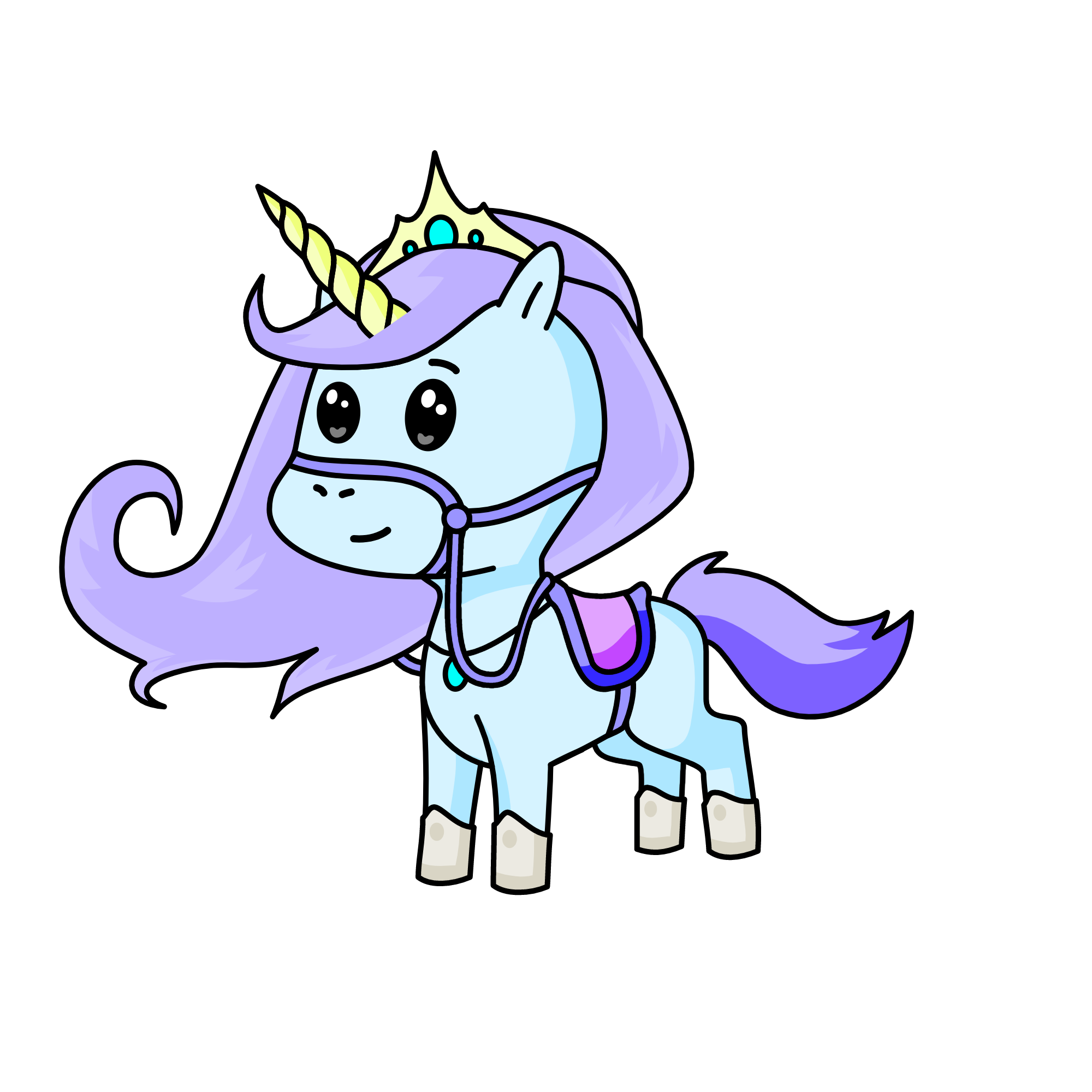 Snow White, the unicorn