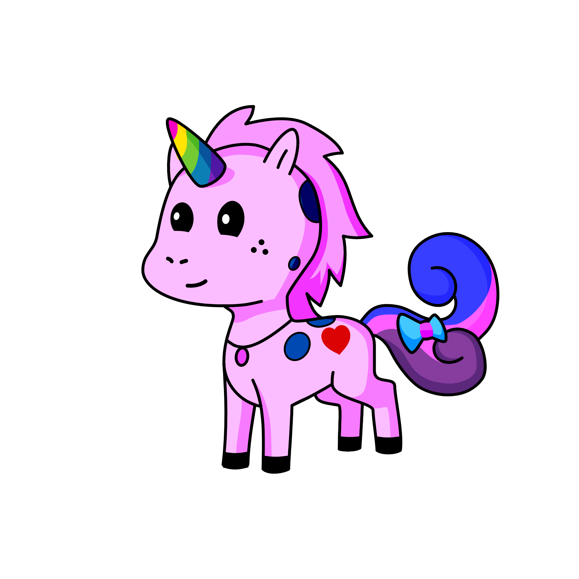 pinky, the unicorn