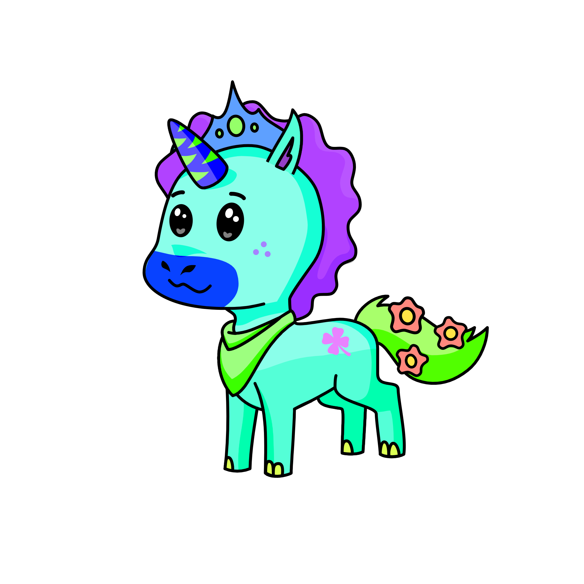 Maddy made this, the unicorn