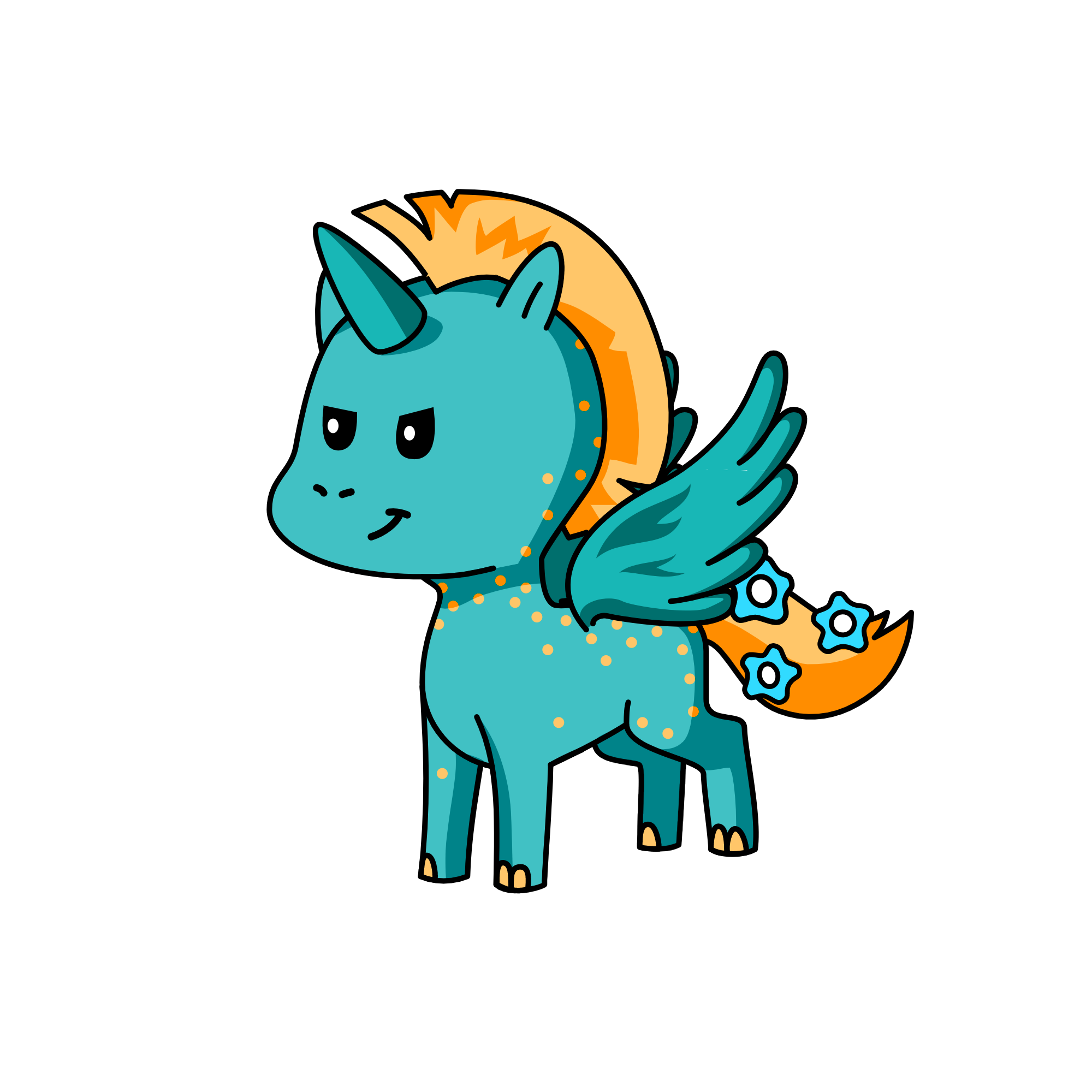 Blade, the unicorn