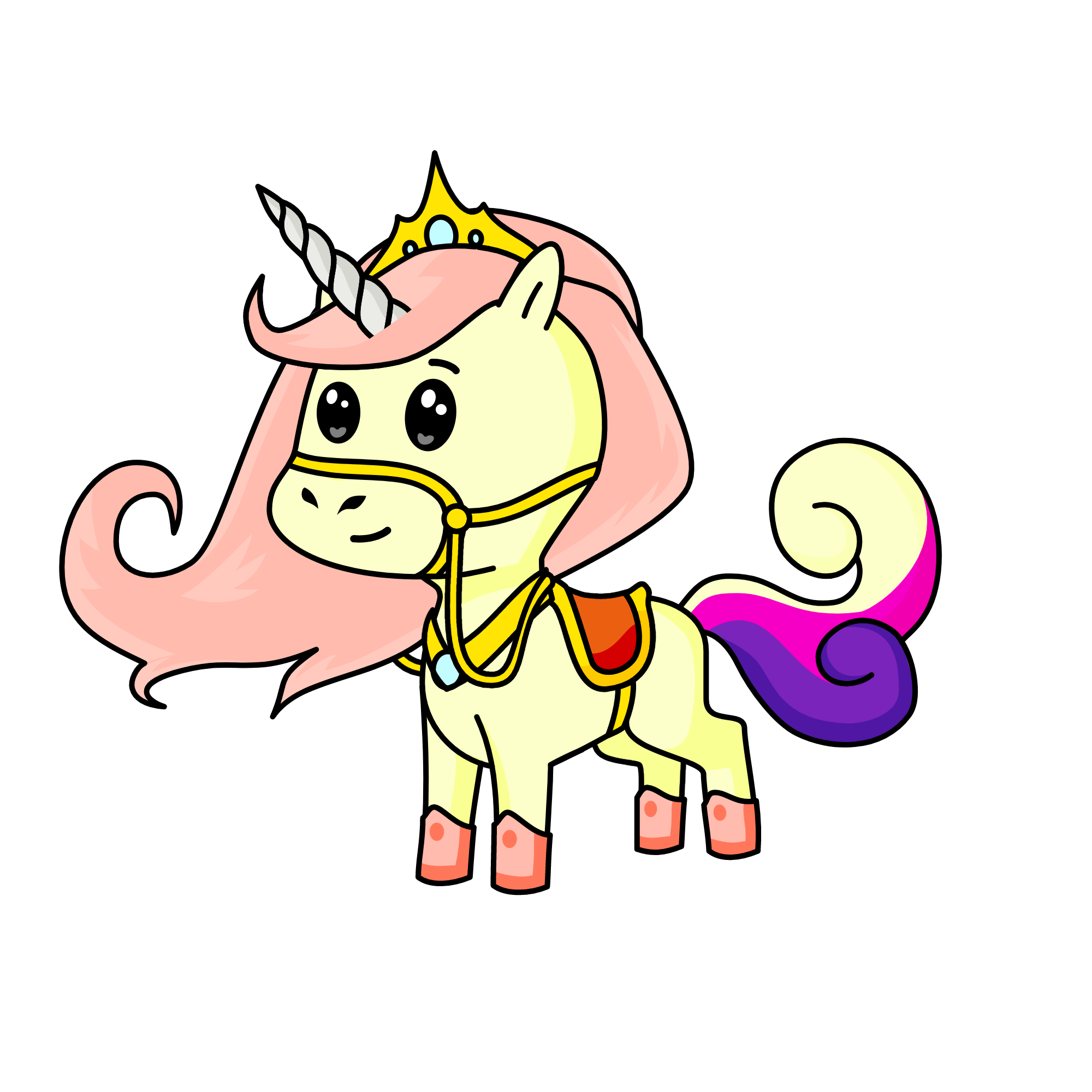 Princess Blossom, the unicorn