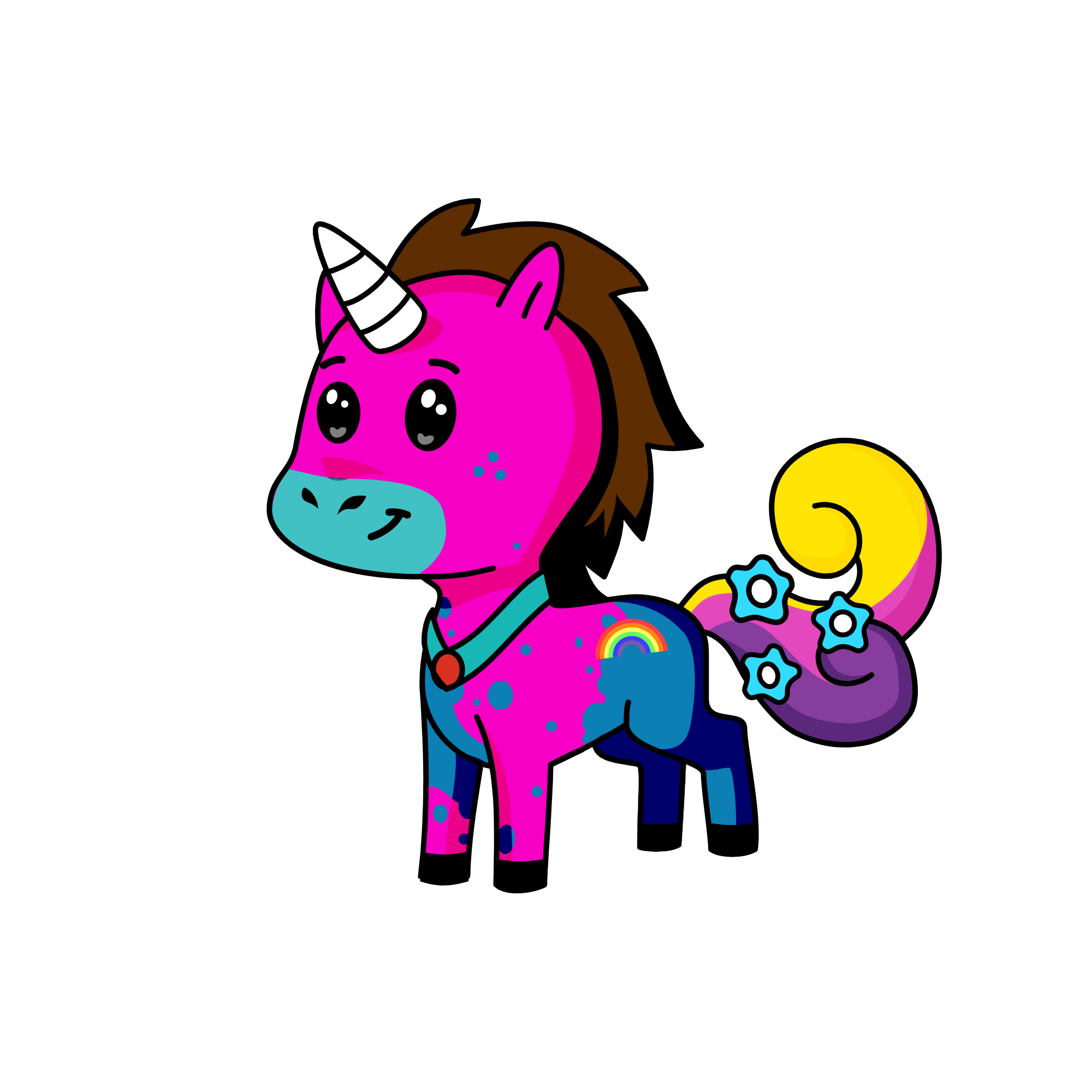 Raingown, the unicorn
