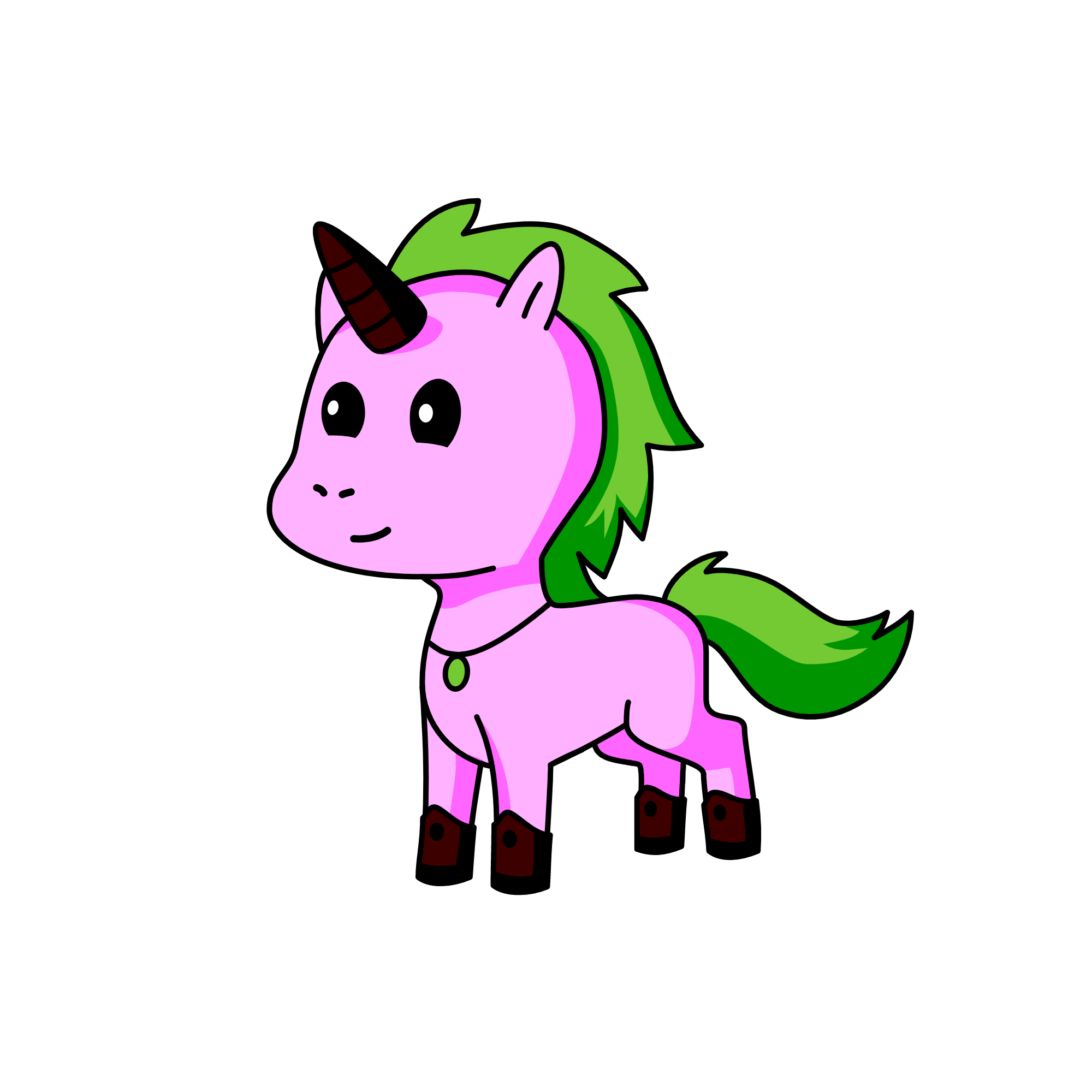 amusueable unicorn, the unicorn